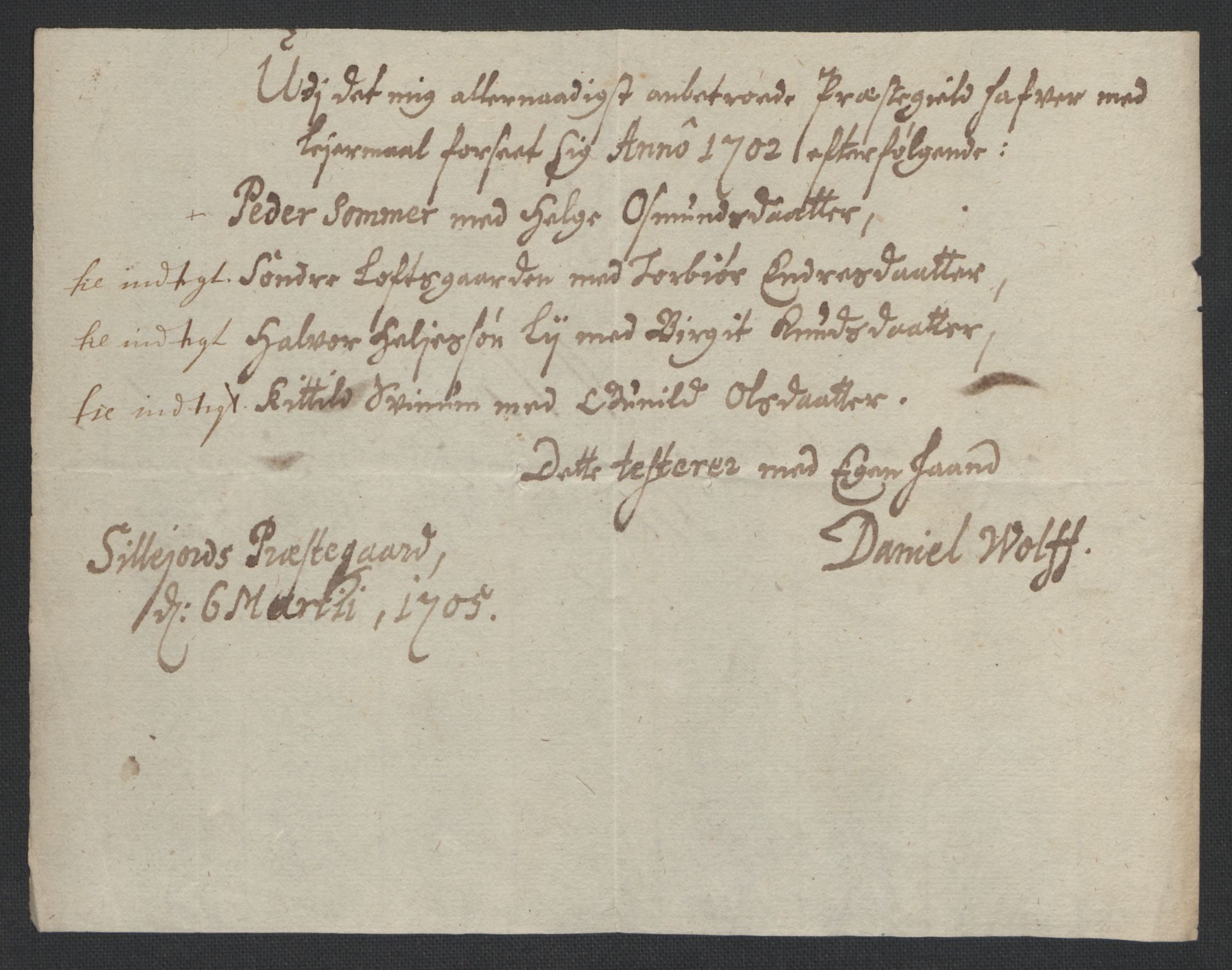 Rentekammeret inntil 1814, Reviderte regnskaper, Fogderegnskap, AV/RA-EA-4092/R36/L2111: Fogderegnskap Øvre og Nedre Telemark og Bamble, 1704, p. 68