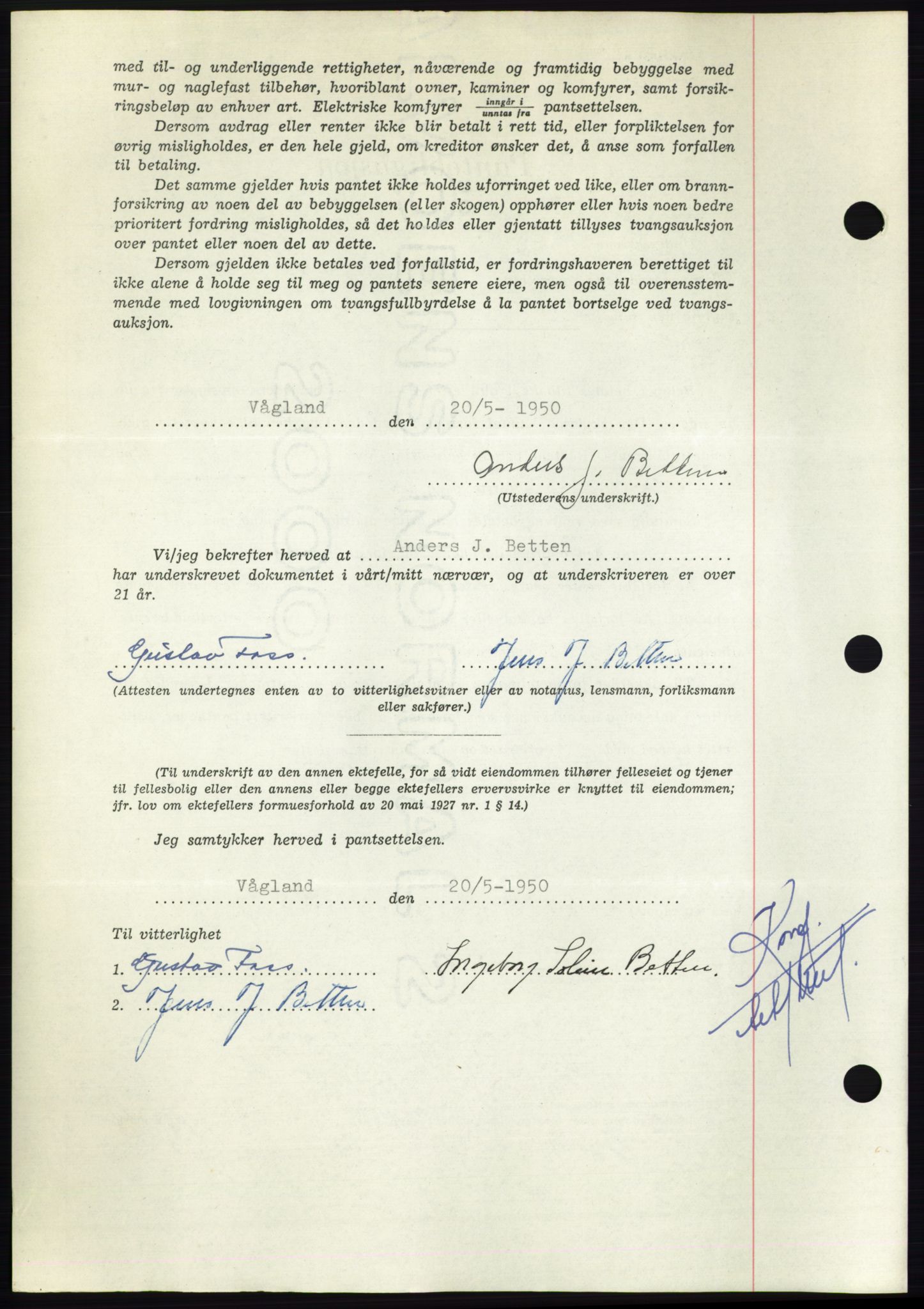 Nordmøre sorenskriveri, AV/SAT-A-4132/1/2/2Ca: Mortgage book no. B104, 1950-1950, Diary no: : 1674/1950