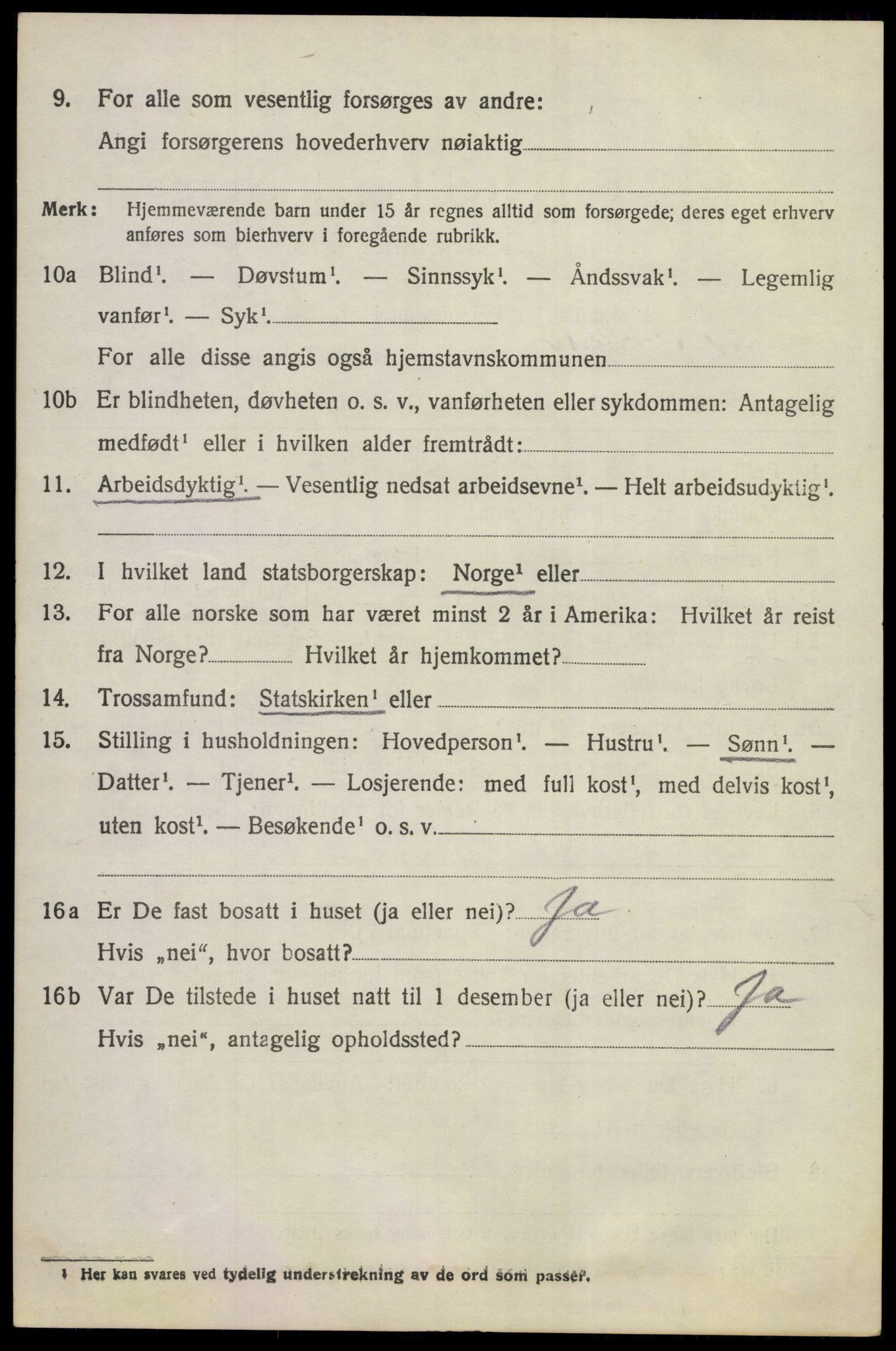 SAKO, 1920 census for Norderhov, 1920, p. 20309