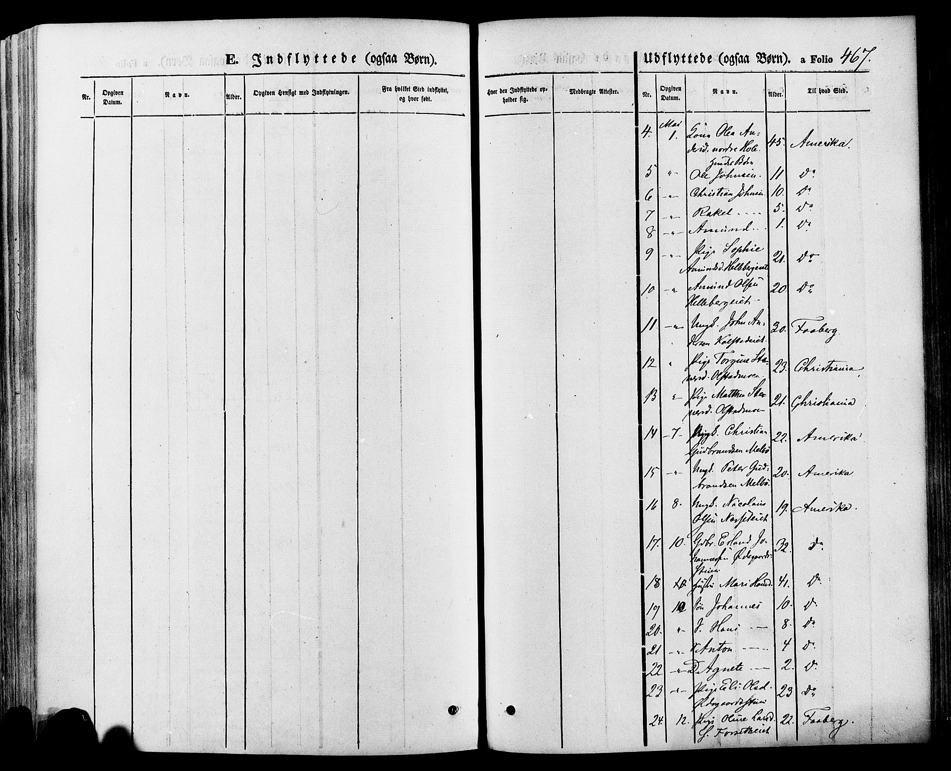 Gausdal prestekontor, SAH/PREST-090/H/Ha/Haa/L0010: Parish register (official) no. 10, 1867-1886, p. 467