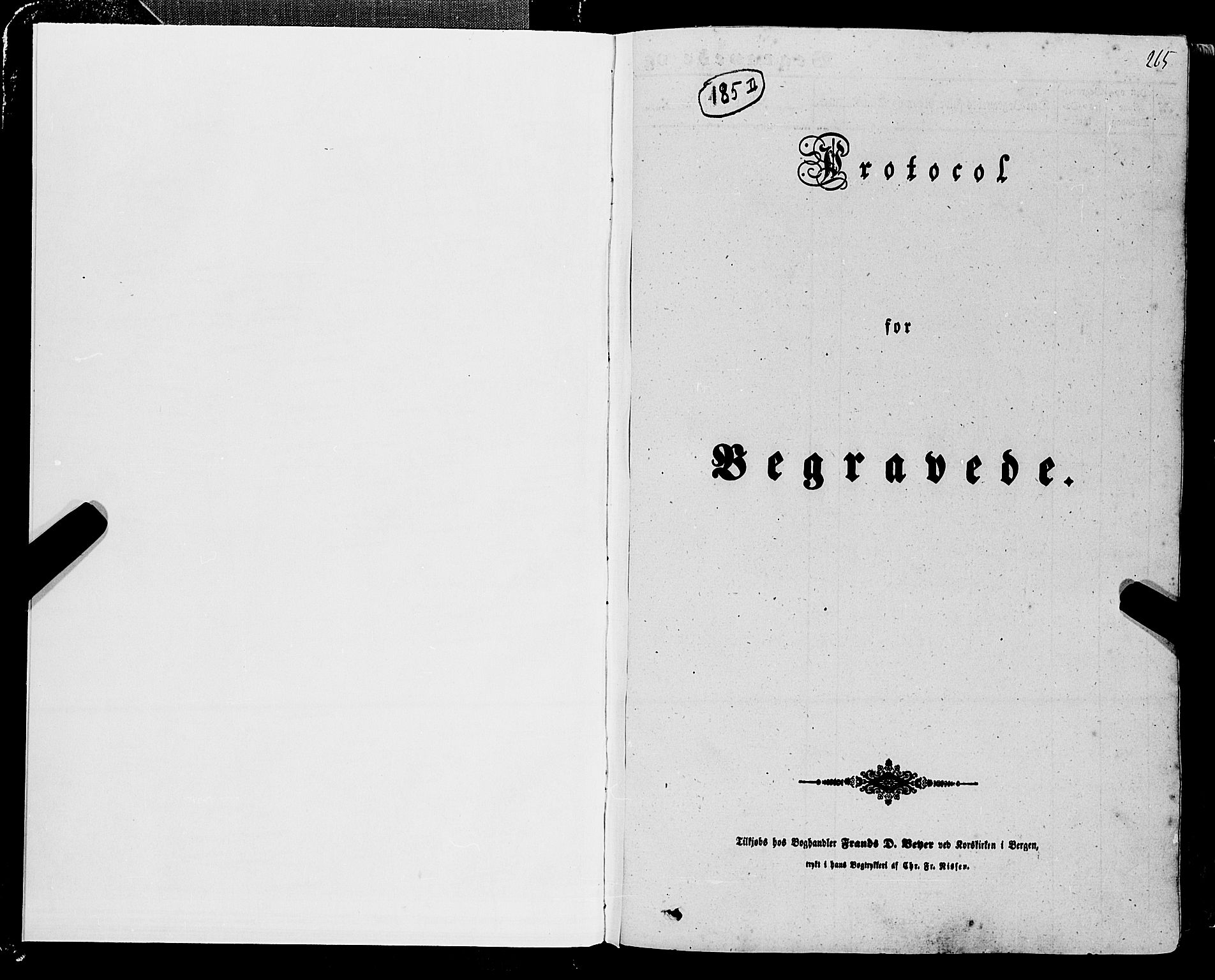 Skånevik sokneprestembete, AV/SAB-A-77801/H/Haa: Parish register (official) no. A 5II, 1848-1869, p. 265