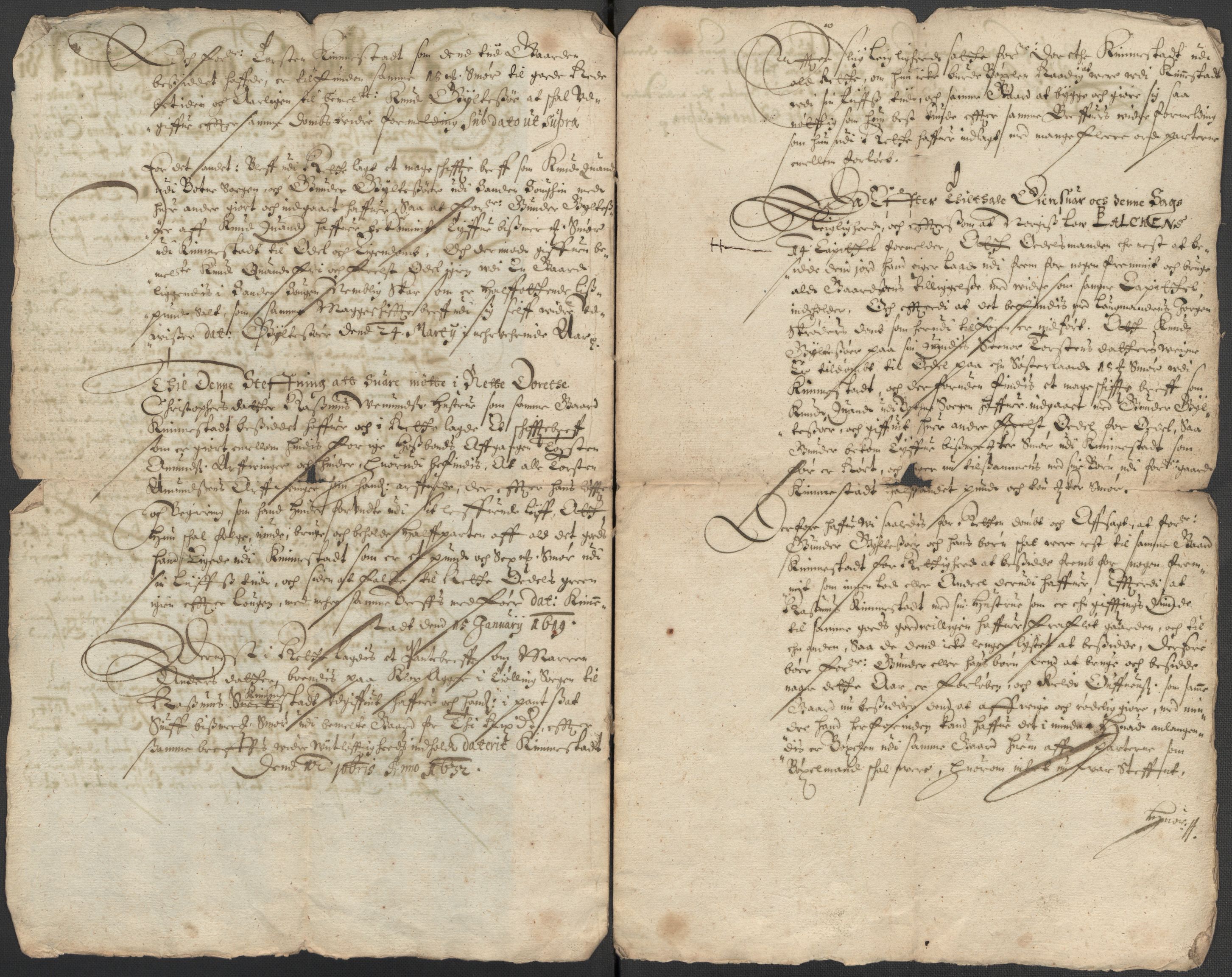 Riksarkivets diplomsamling, AV/RA-EA-5965/F15/L0024: Prestearkiv - Vestfold, 1619-1681, p. 67