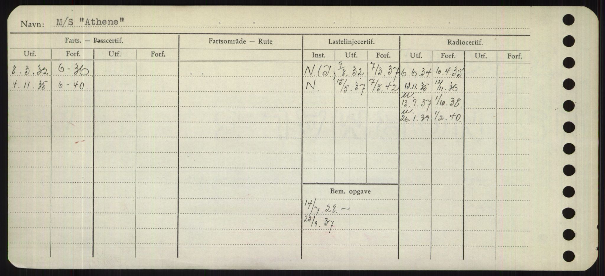 Sjøfartsdirektoratet med forløpere, Skipsmålingen, AV/RA-S-1627/H/Hd/L0002: Fartøy, Apa-Axe, p. 358