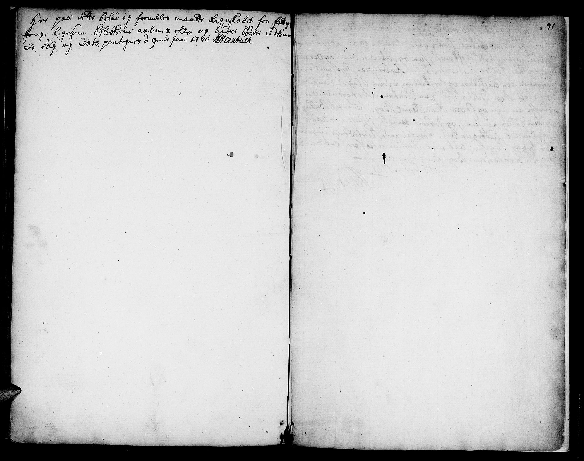 Ministerialprotokoller, klokkerbøker og fødselsregistre - Sør-Trøndelag, SAT/A-1456/618/L0437: Parish register (official) no. 618A02, 1749-1782, p. 91