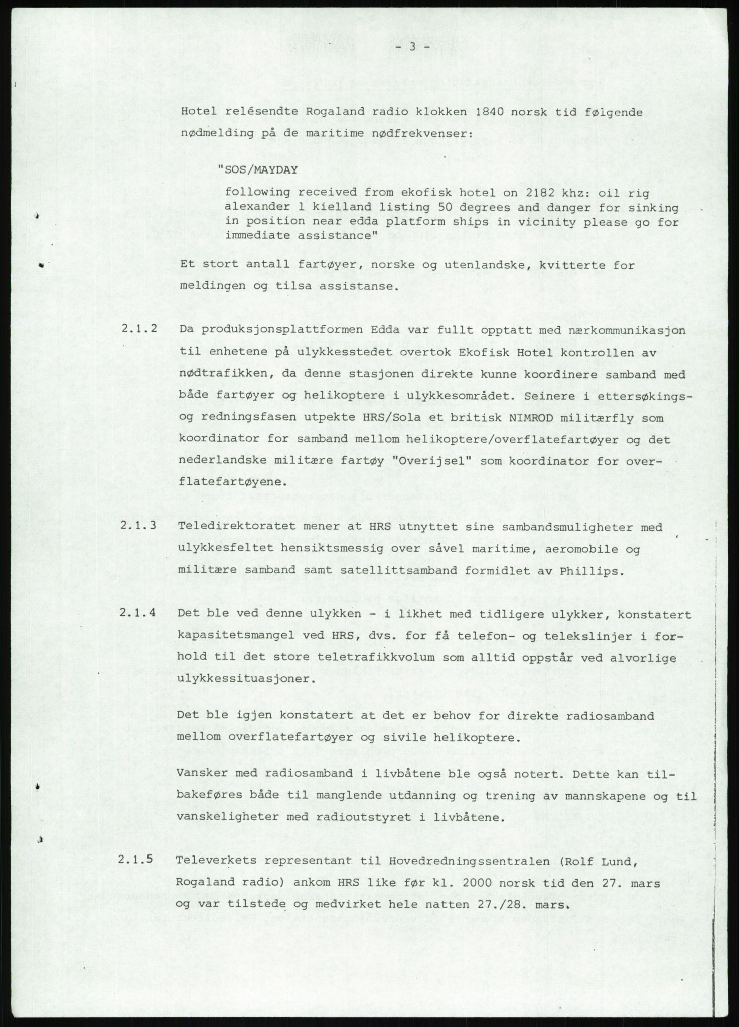 Justisdepartementet, Granskningskommisjonen ved Alexander Kielland-ulykken 27.3.1980, AV/RA-S-1165/D/L0022: Y Forskningsprosjekter (Y8-Y9)/Z Diverse (Doku.liste + Z1-Z15 av 15), 1980-1981, p. 1008