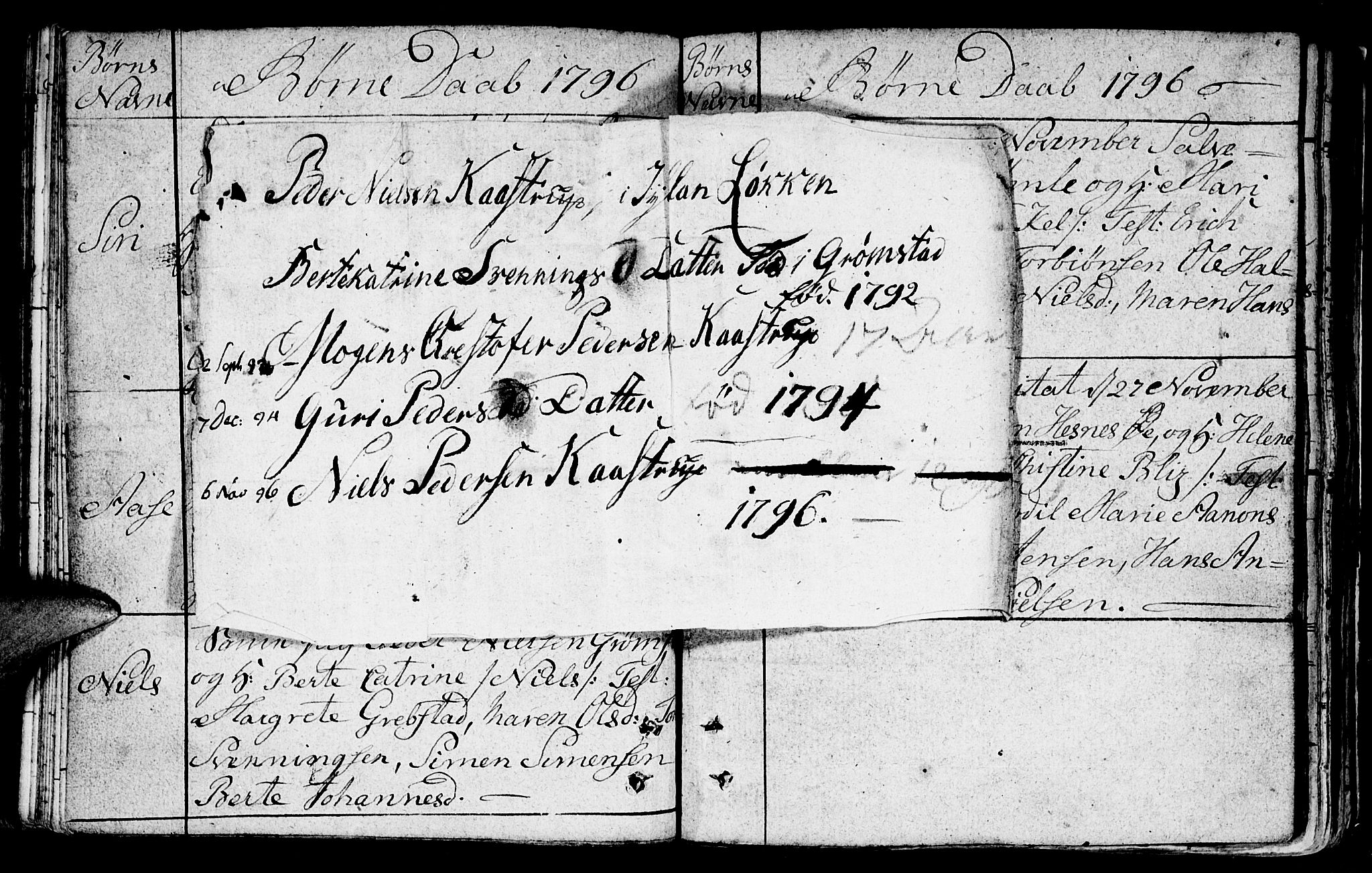 Fjære sokneprestkontor, AV/SAK-1111-0011/F/Fb/L0005: Parish register (copy) no. B 5, 1785-1803, p. 155