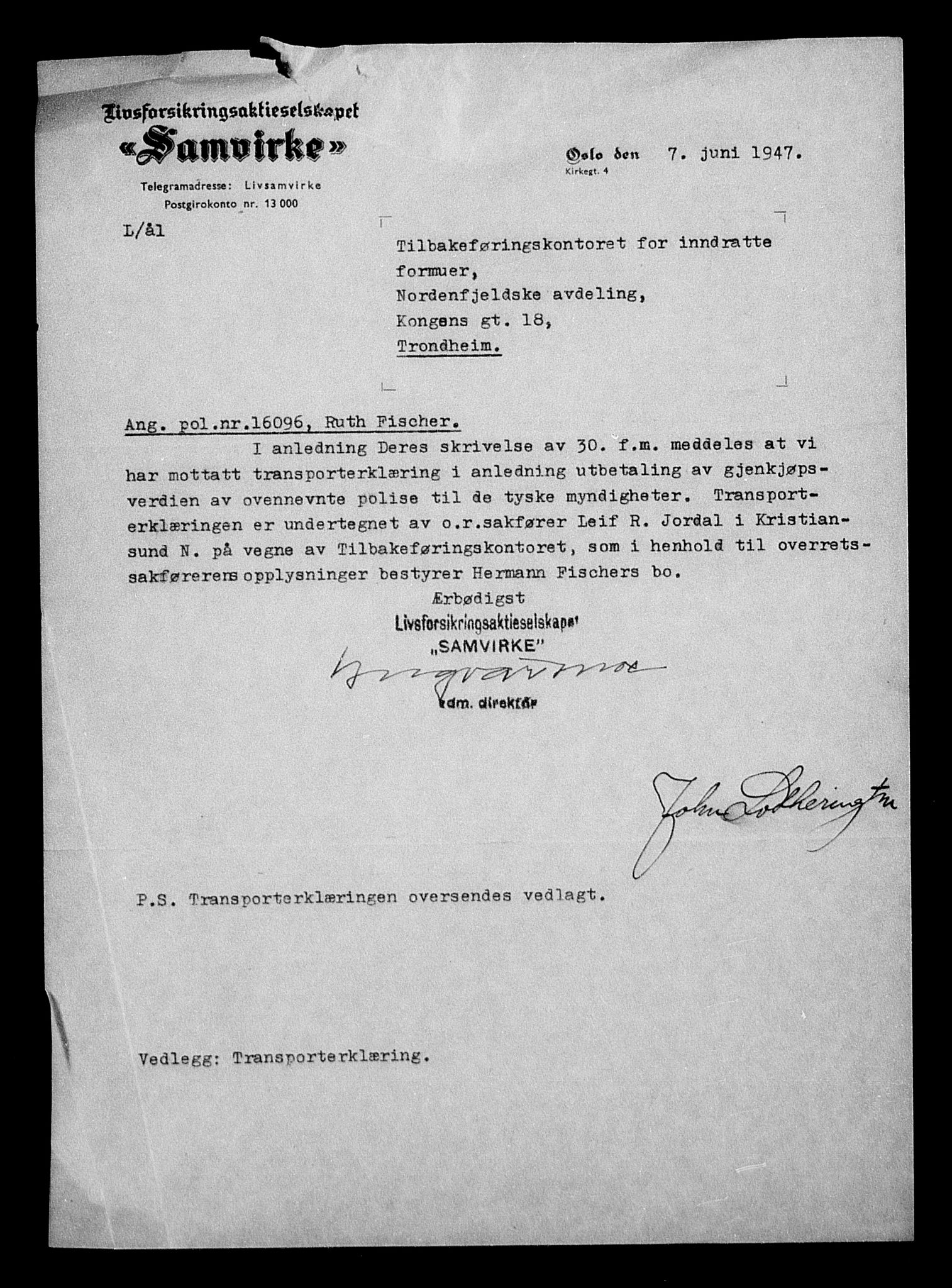 Justisdepartementet, Tilbakeføringskontoret for inndratte formuer, RA/S-1564/H/Hc/Hcb/L0912: --, 1945-1947, p. 985