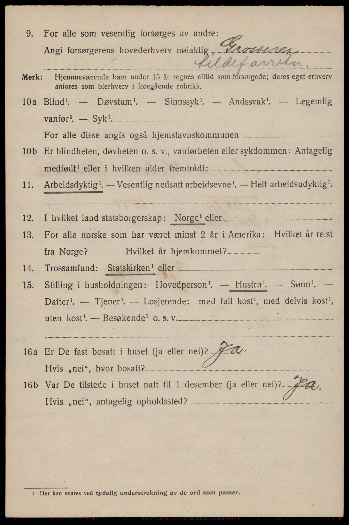 SAST, 1920 census for Haugesund, 1920, p. 25512