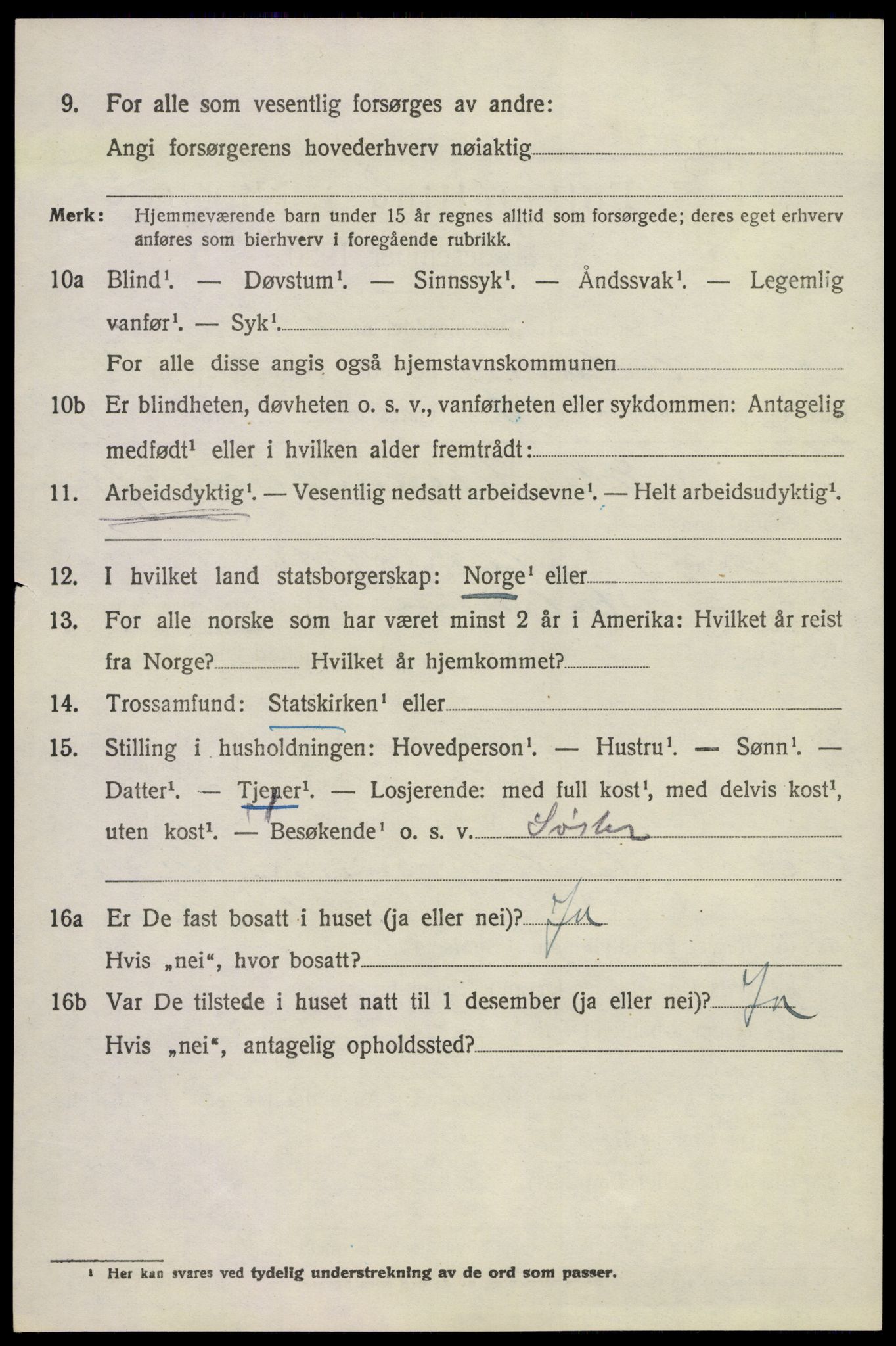 SAKO, 1920 census for Hedrum, 1920, p. 6828