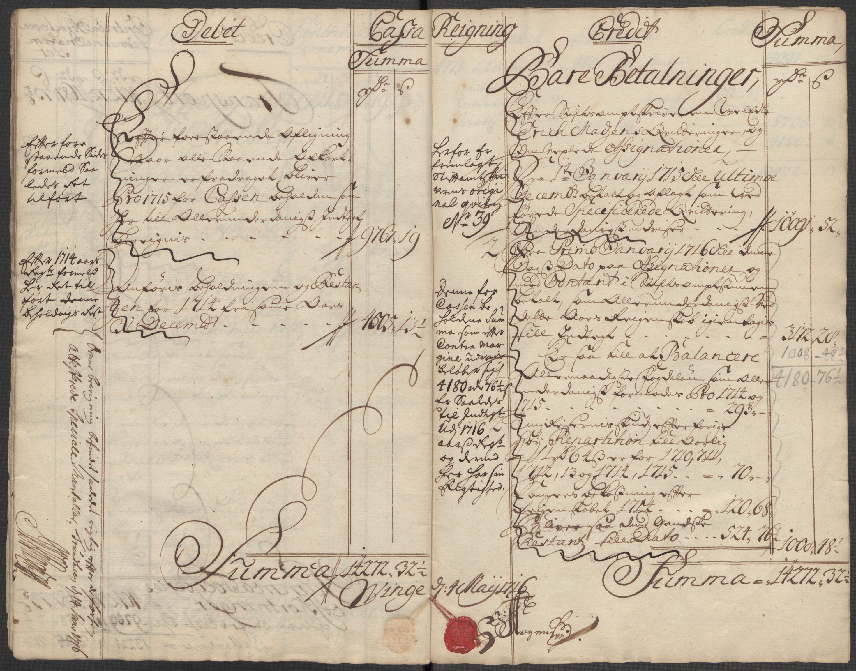 Rentekammeret inntil 1814, Reviderte regnskaper, Fogderegnskap, RA/EA-4092/R62/L4205: Fogderegnskap Stjørdal og Verdal, 1715, p. 11