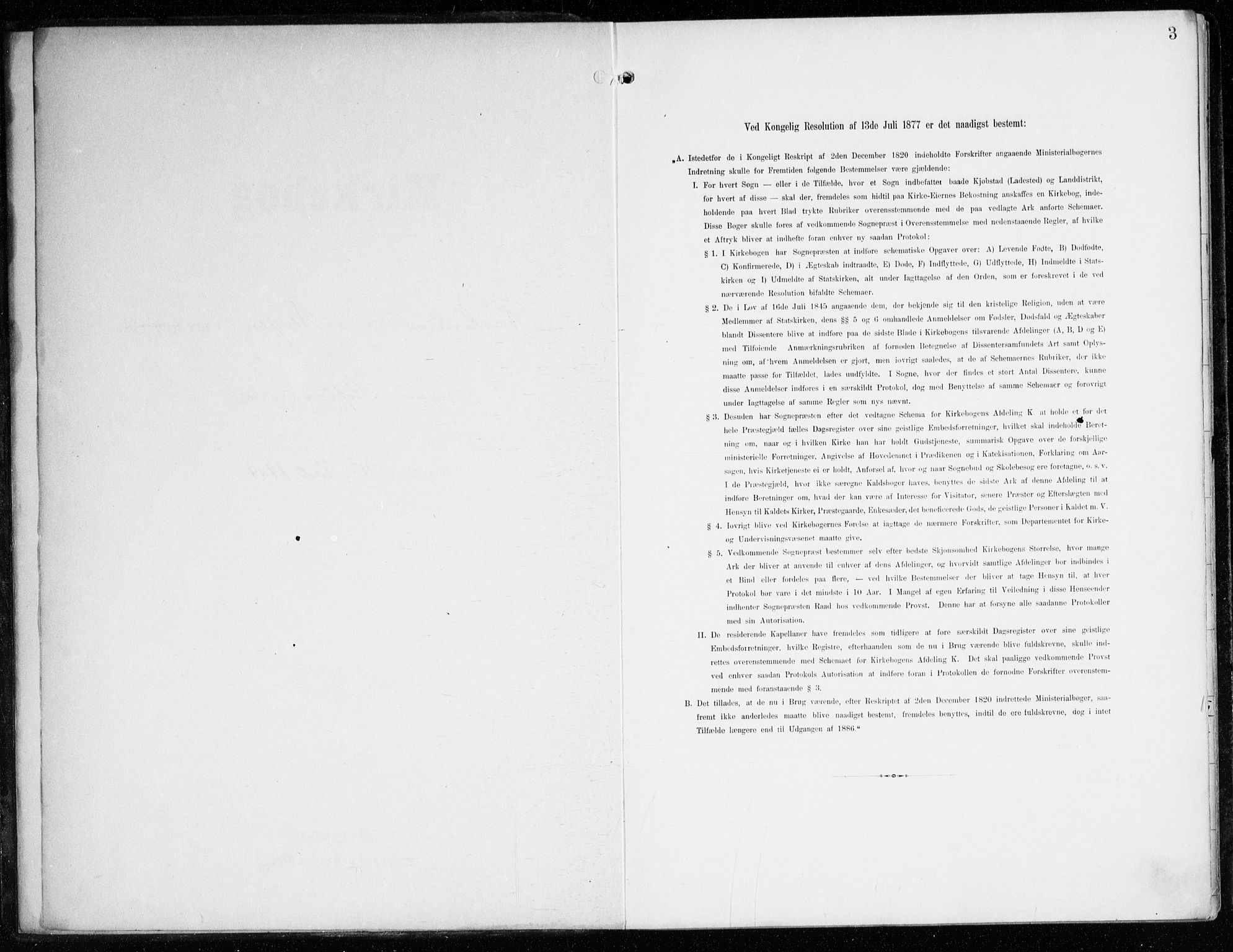 Korskirken sokneprestembete, SAB/A-76101/H/Haa/L0038: Parish register (official) no. D 5, 1904-1919, p. 3