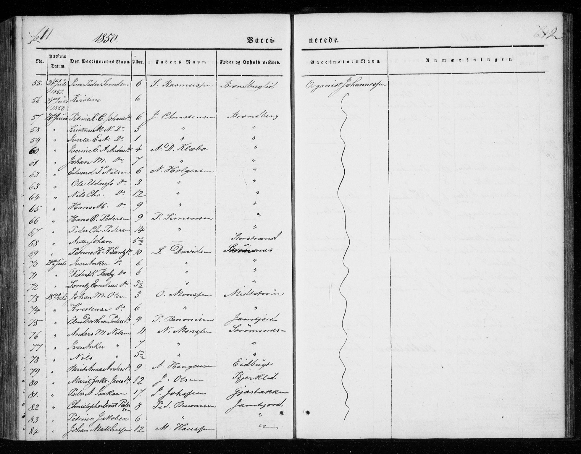 Ministerialprotokoller, klokkerbøker og fødselsregistre - Nordland, AV/SAT-A-1459/825/L0355: Parish register (official) no. 825A09, 1842-1863, p. 611-612