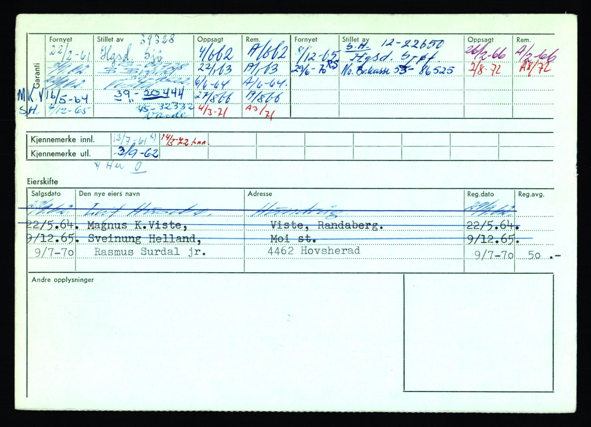 Stavanger trafikkstasjon, AV/SAST-A-101942/0/F/L0005: L-1350 - L-1699, 1930-1971, p. 1092