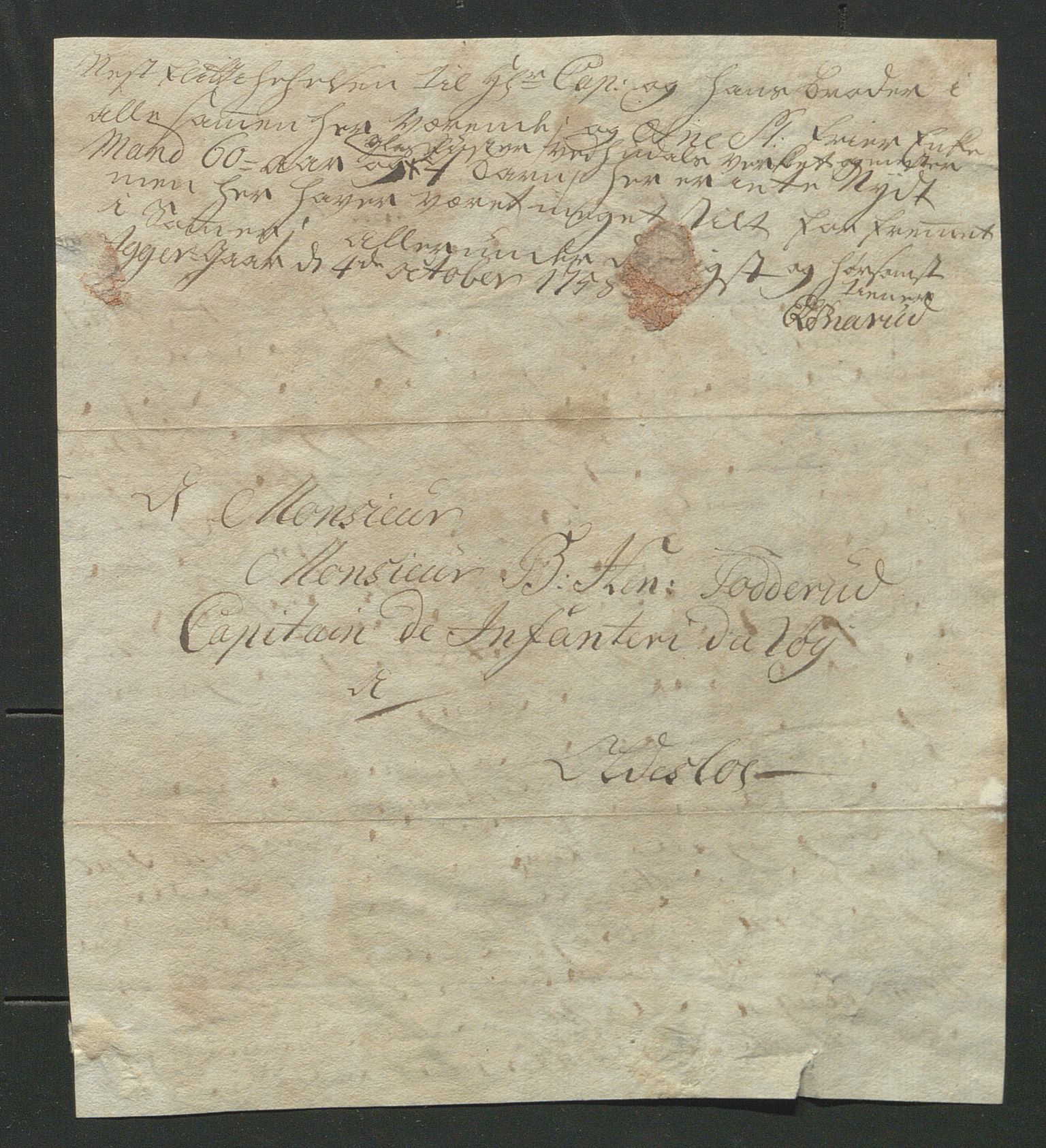 Åker i Vang, Hedmark, og familien Todderud, AV/SAH-ARK-010/E/Ea/L0001: Korrespondanse ordnet kronologisk, 1721-1772, p. 102