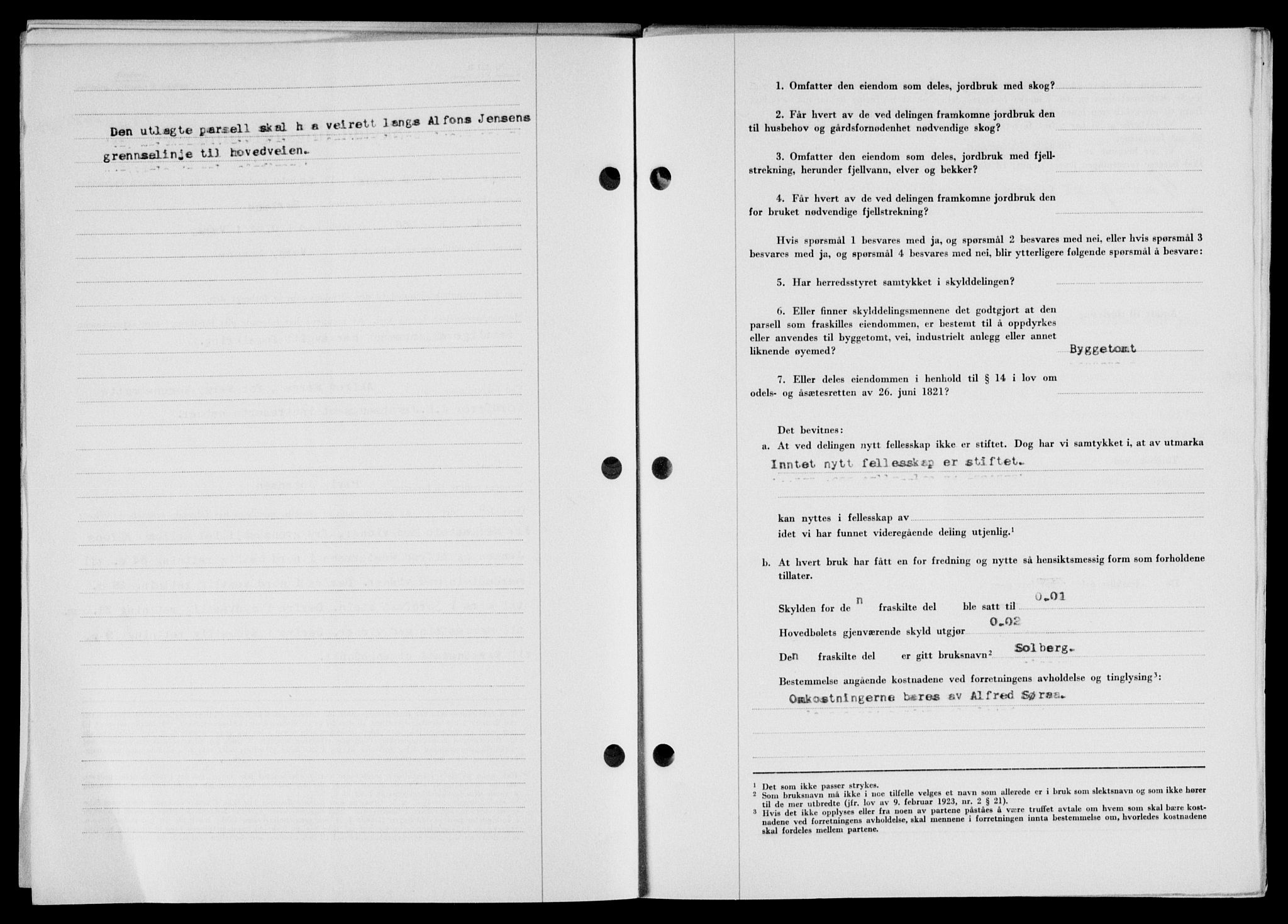 Lofoten sorenskriveri, SAT/A-0017/1/2/2C/L0024a: Mortgage book no. 24a, 1950-1950, Diary no: : 2521/1950
