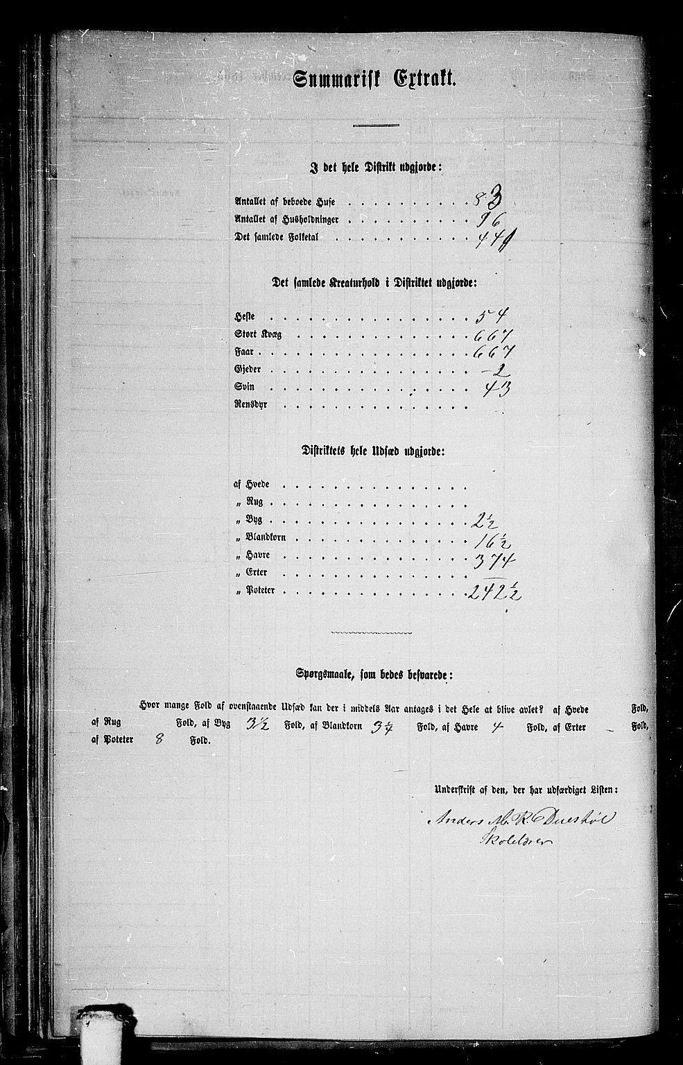 RA, 1865 census for Hjørundfjord, 1865, p. 51