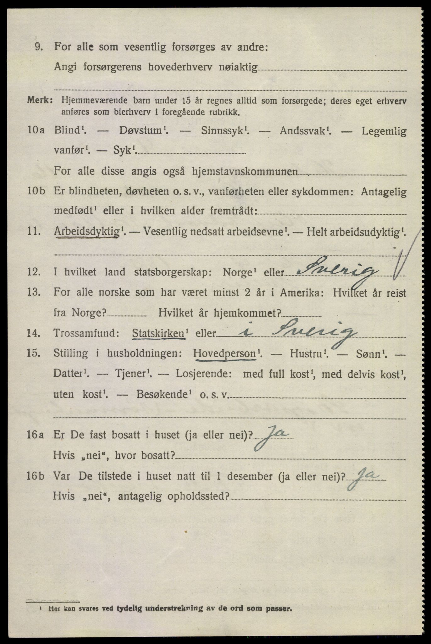 SAKO, 1920 census for Hedrum, 1920, p. 10290