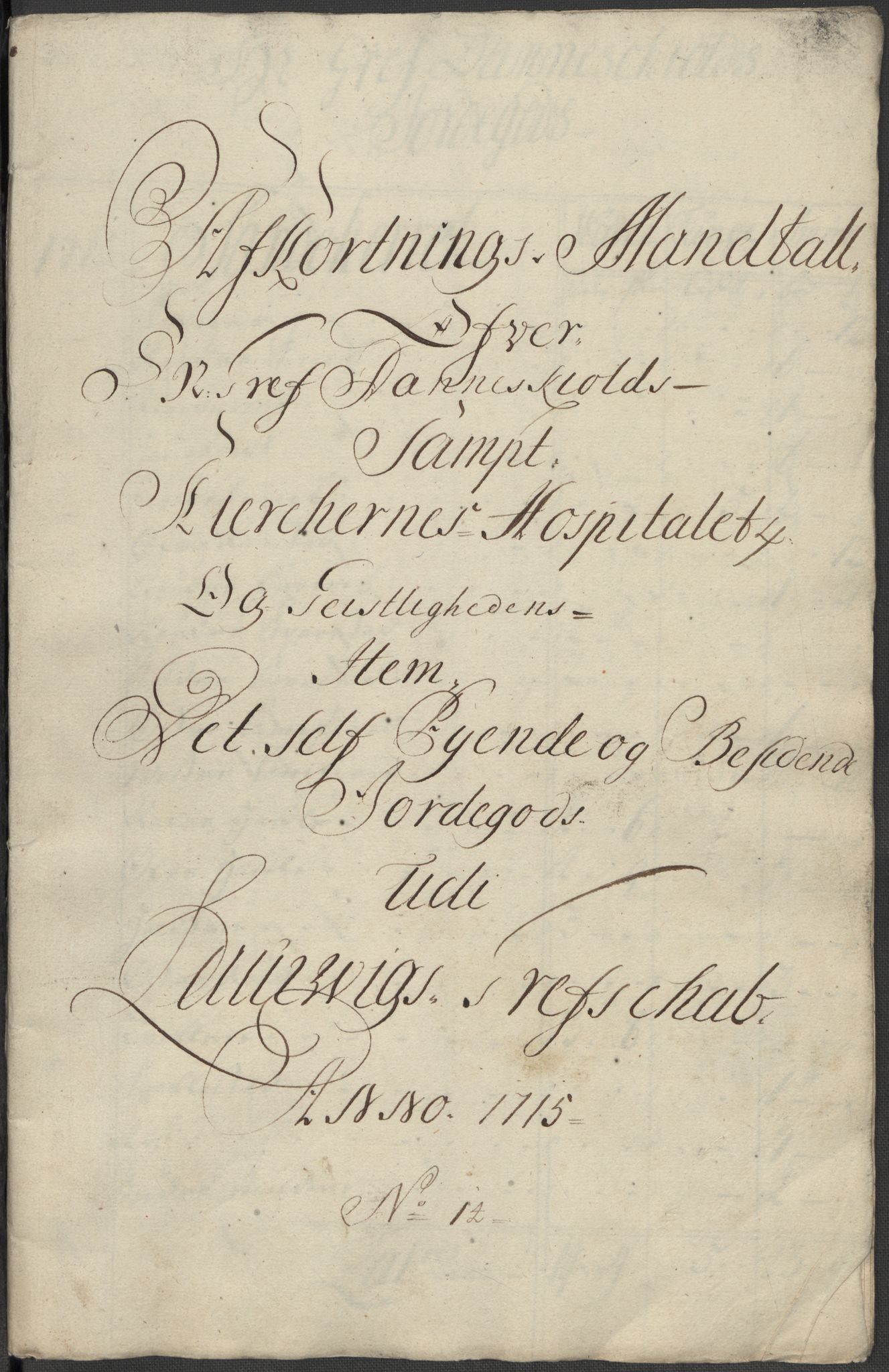 Rentekammeret inntil 1814, Reviderte regnskaper, Fogderegnskap, RA/EA-4092/R33/L1986: Fogderegnskap Larvik grevskap, 1714-1715, p. 535