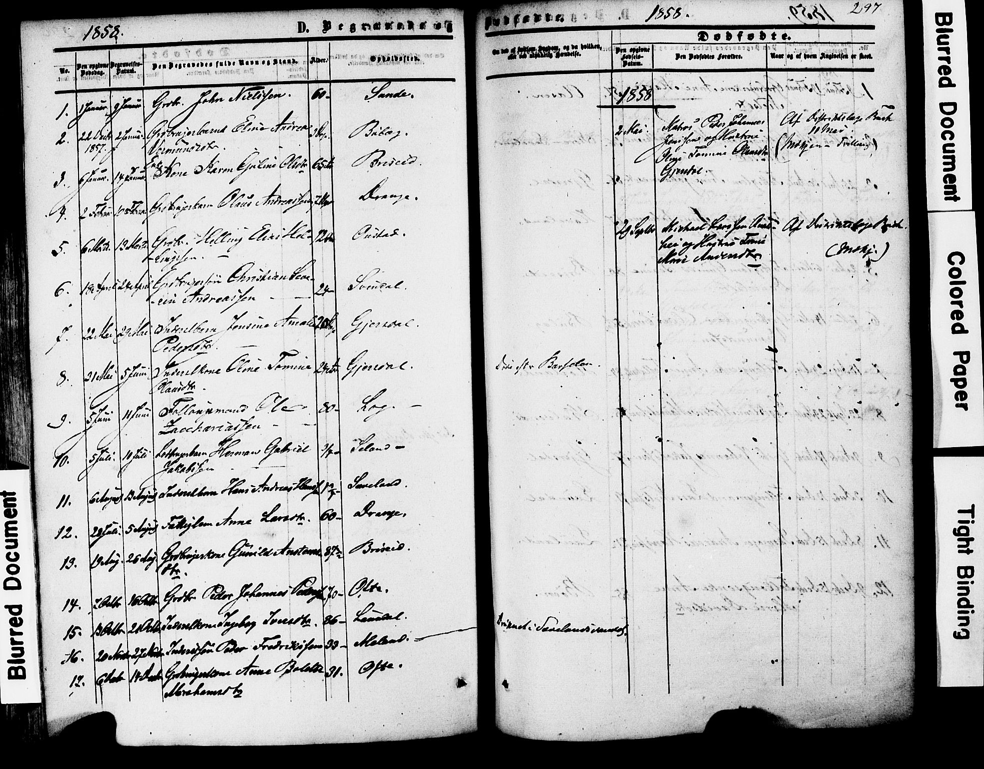 Herad sokneprestkontor, AV/SAK-1111-0018/F/Fa/Faa/L0005: Parish register (official) no. A 5, 1853-1886, p. 297