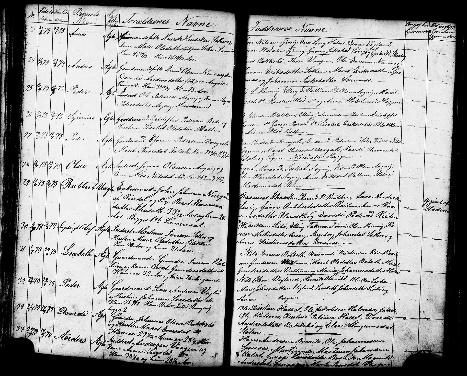 Ministerialprotokoller, klokkerbøker og fødselsregistre - Møre og Romsdal, AV/SAT-A-1454/576/L0890: Parish register (copy) no. 576C01, 1837-1908, p. 45