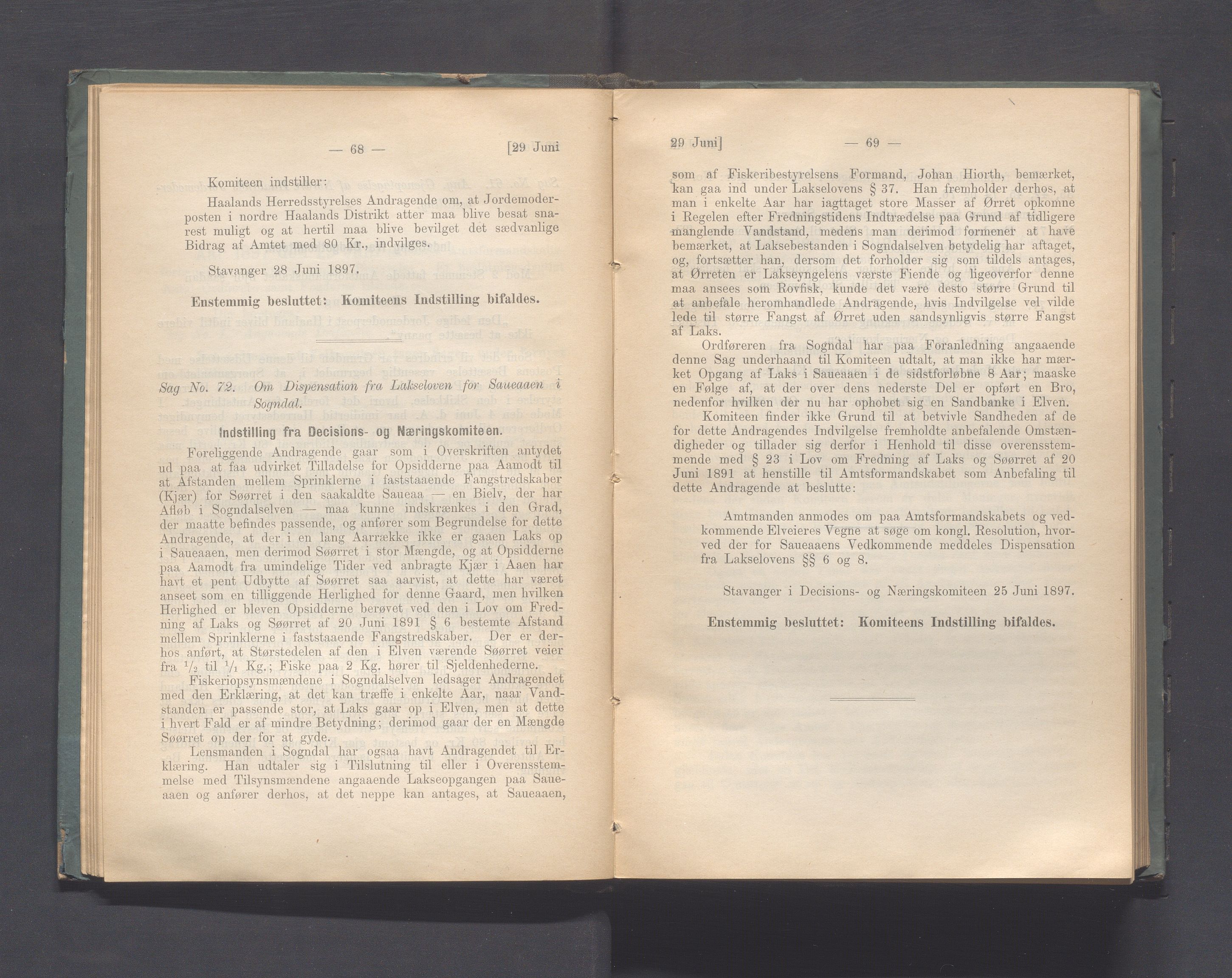 Rogaland fylkeskommune - Fylkesrådmannen , IKAR/A-900/A, 1897, p. 41