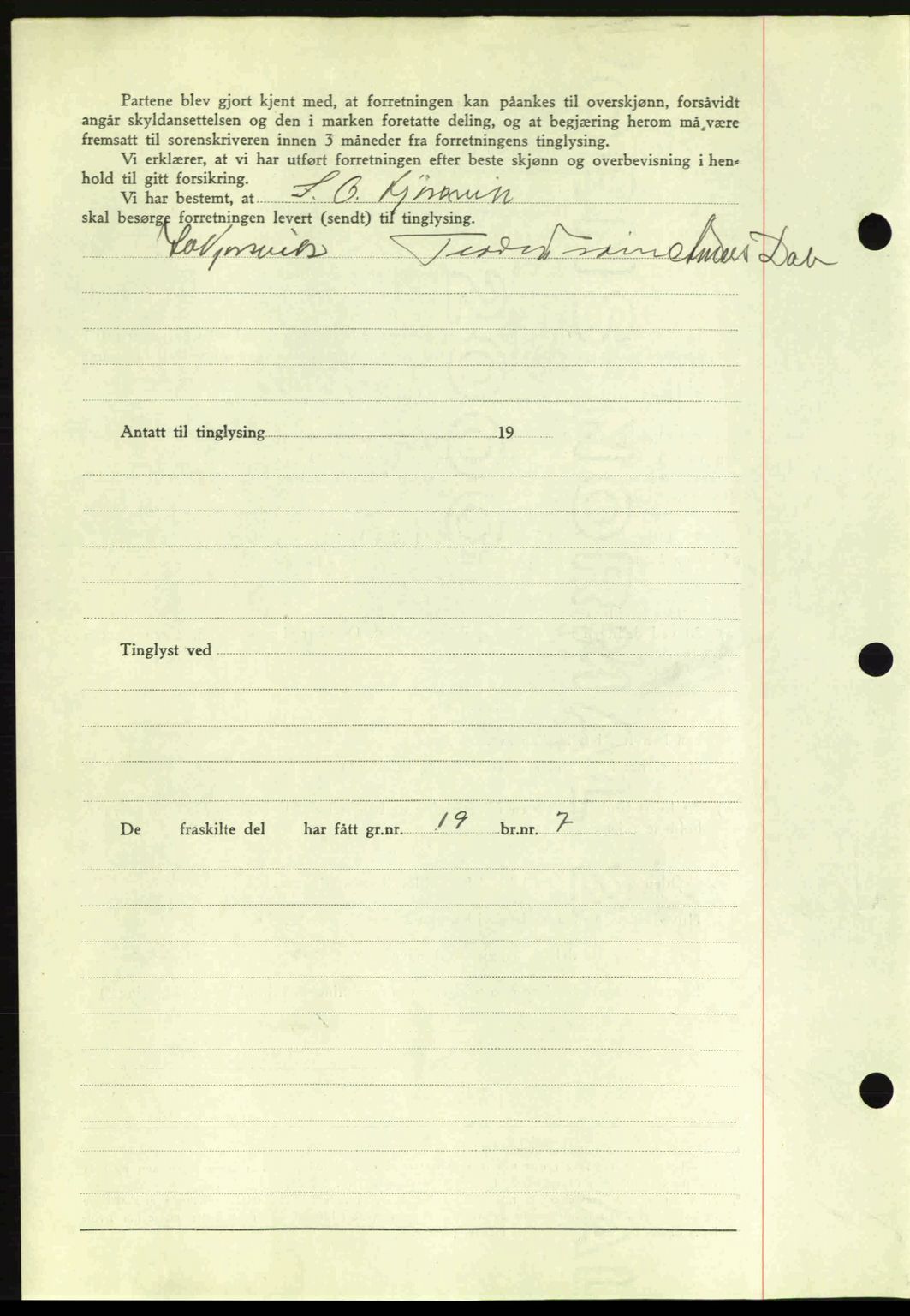 Romsdal sorenskriveri, AV/SAT-A-4149/1/2/2C: Mortgage book no. A6, 1938-1939, Diary no: : 884/1939