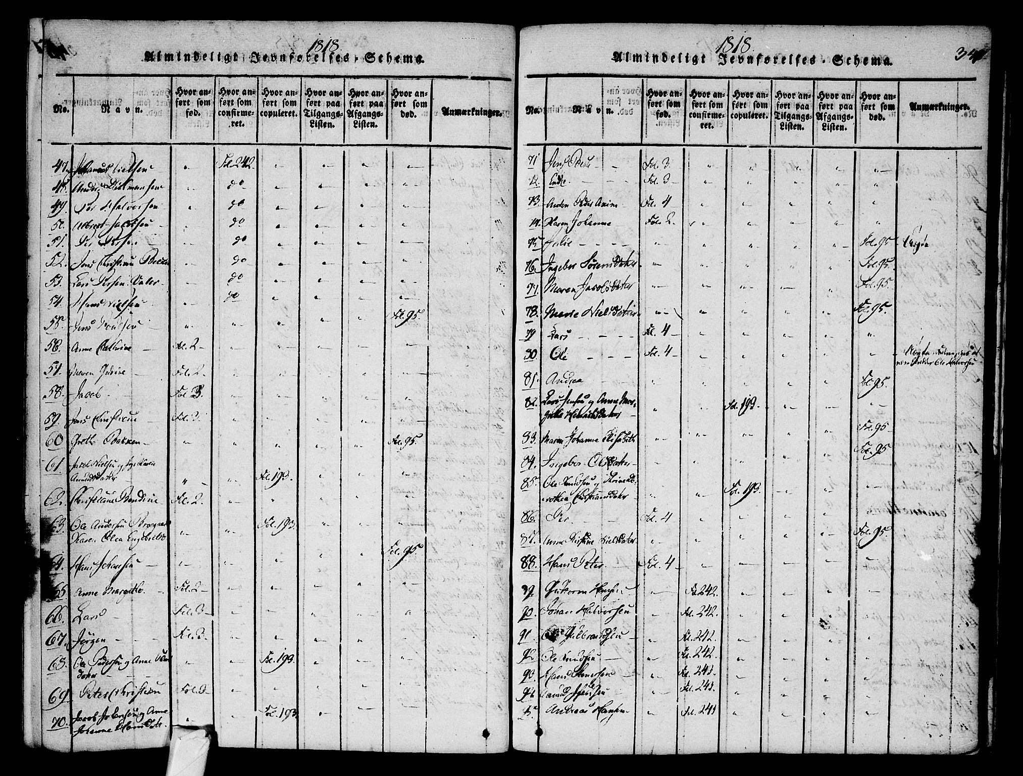 Stavern kirkebøker, AV/SAKO-A-318/F/Fa/L0006: Parish register (official) no. 6, 1816-1839, p. 341