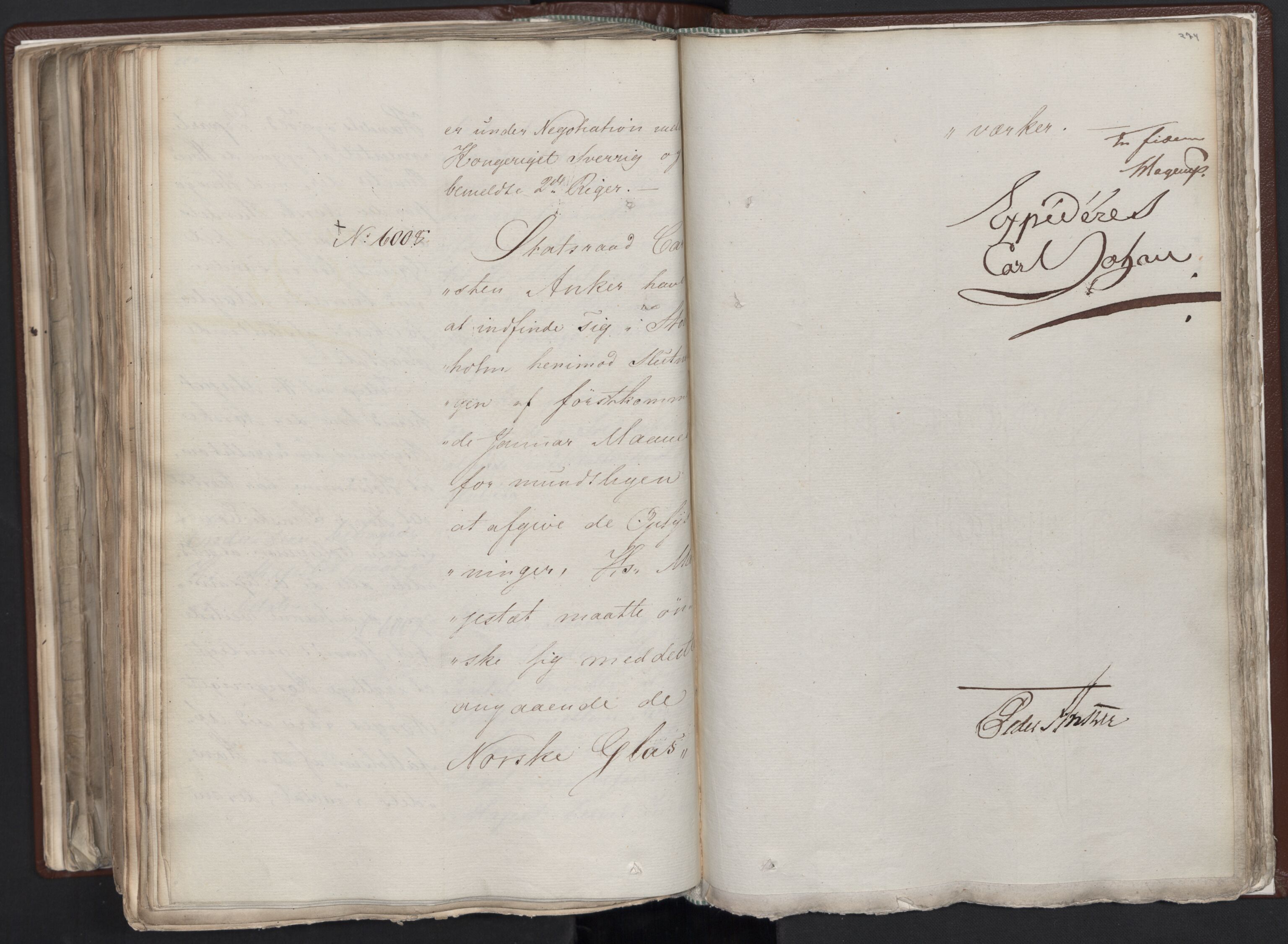 Statsrådssekretariatet, AV/RA-S-1001/A/Ab/L0012: Kgl. res. nr. 5679-6008 II, 1821, p. 273b-274a