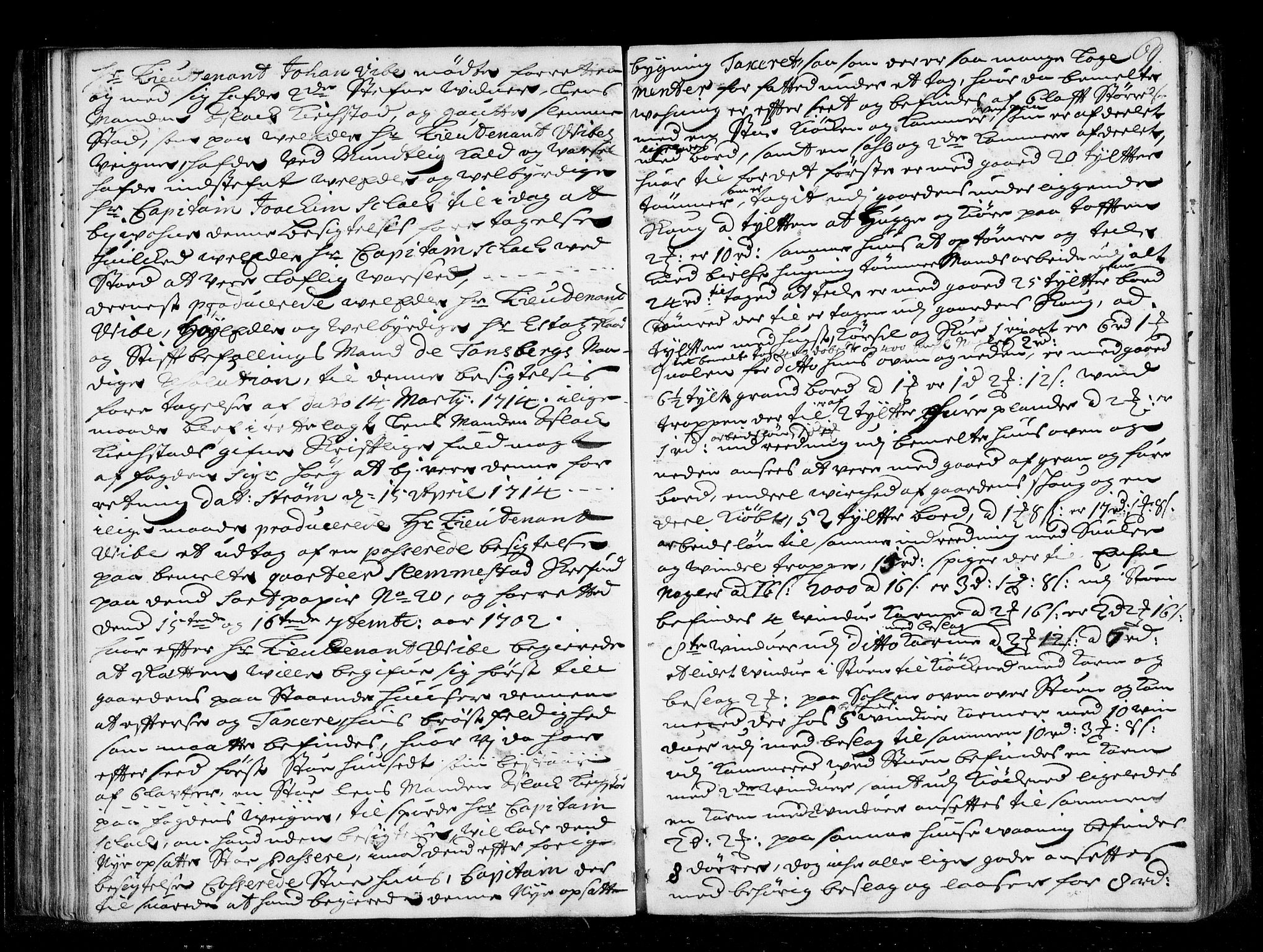 Lier, Røyken og Hurum sorenskriveri, AV/SAKO-A-89/F/Fa/L0043: Tingbok, 1712-1716, p. 69