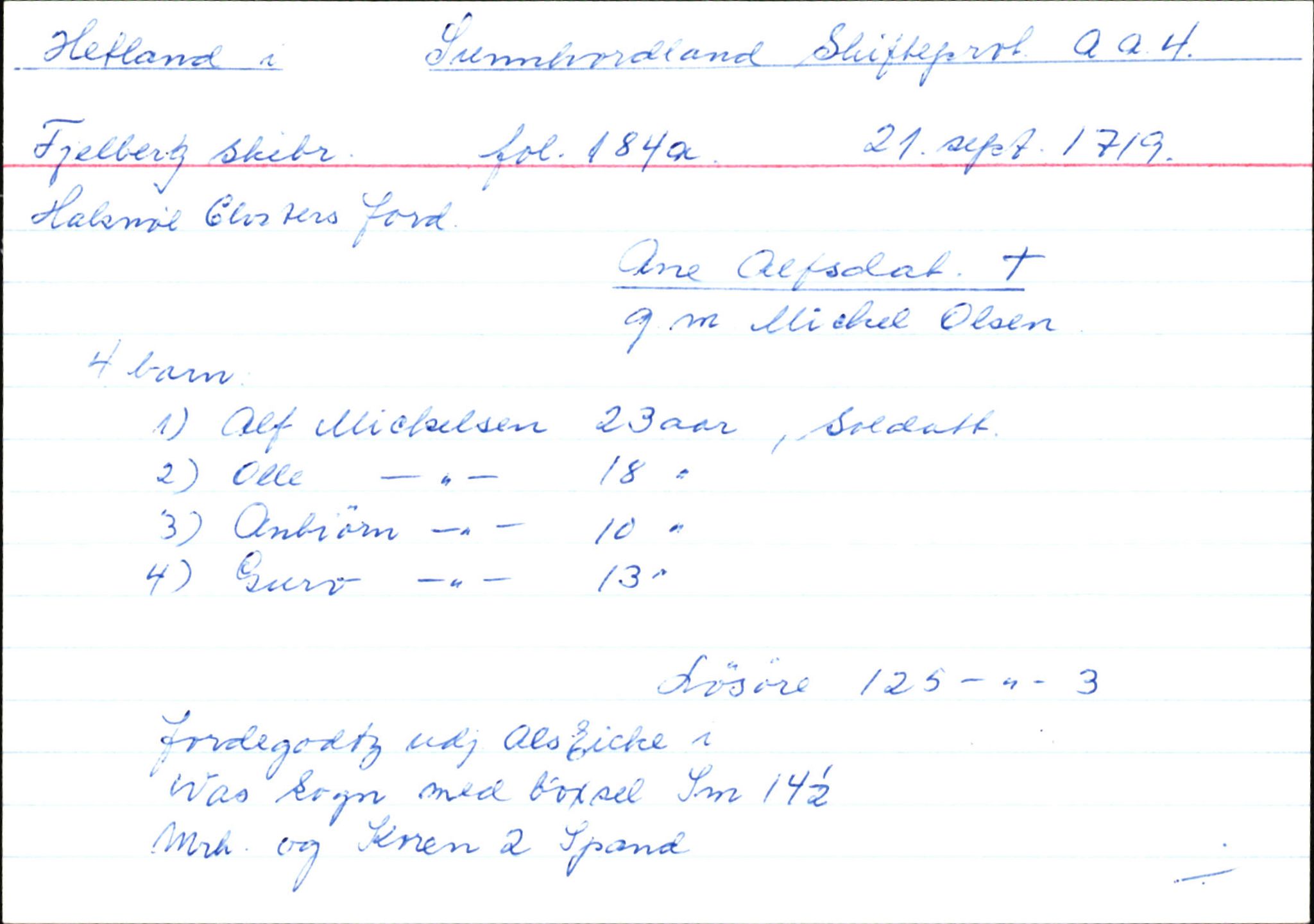 Skiftekort ved Statsarkivet i Bergen, SAB/SKIFTEKORT/004/L0003: Skifteprotokoll nr. 4, 1717-1722, p. 35