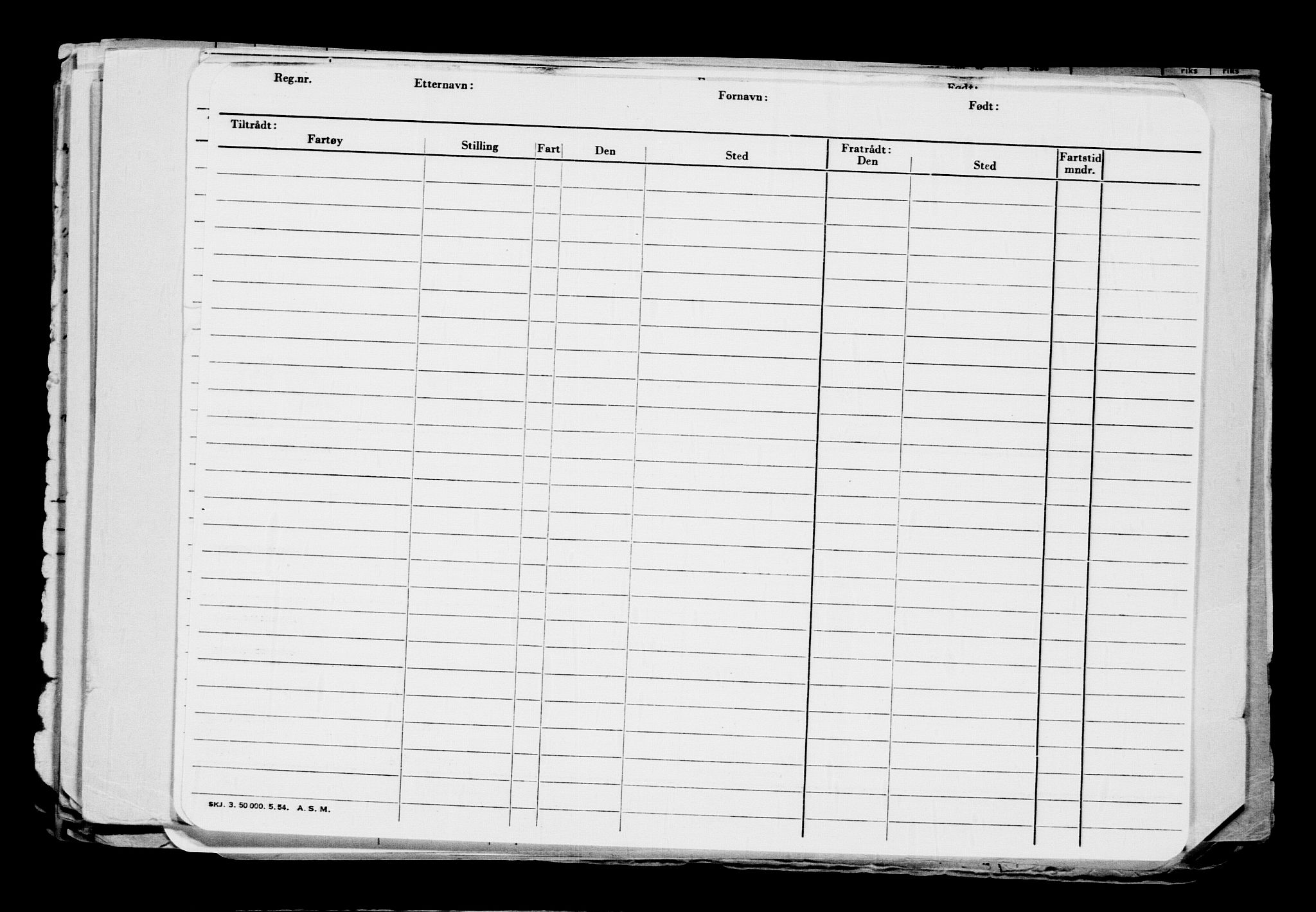 Direktoratet for sjømenn, AV/RA-S-3545/G/Gb/L0206: Hovedkort, 1922, p. 121