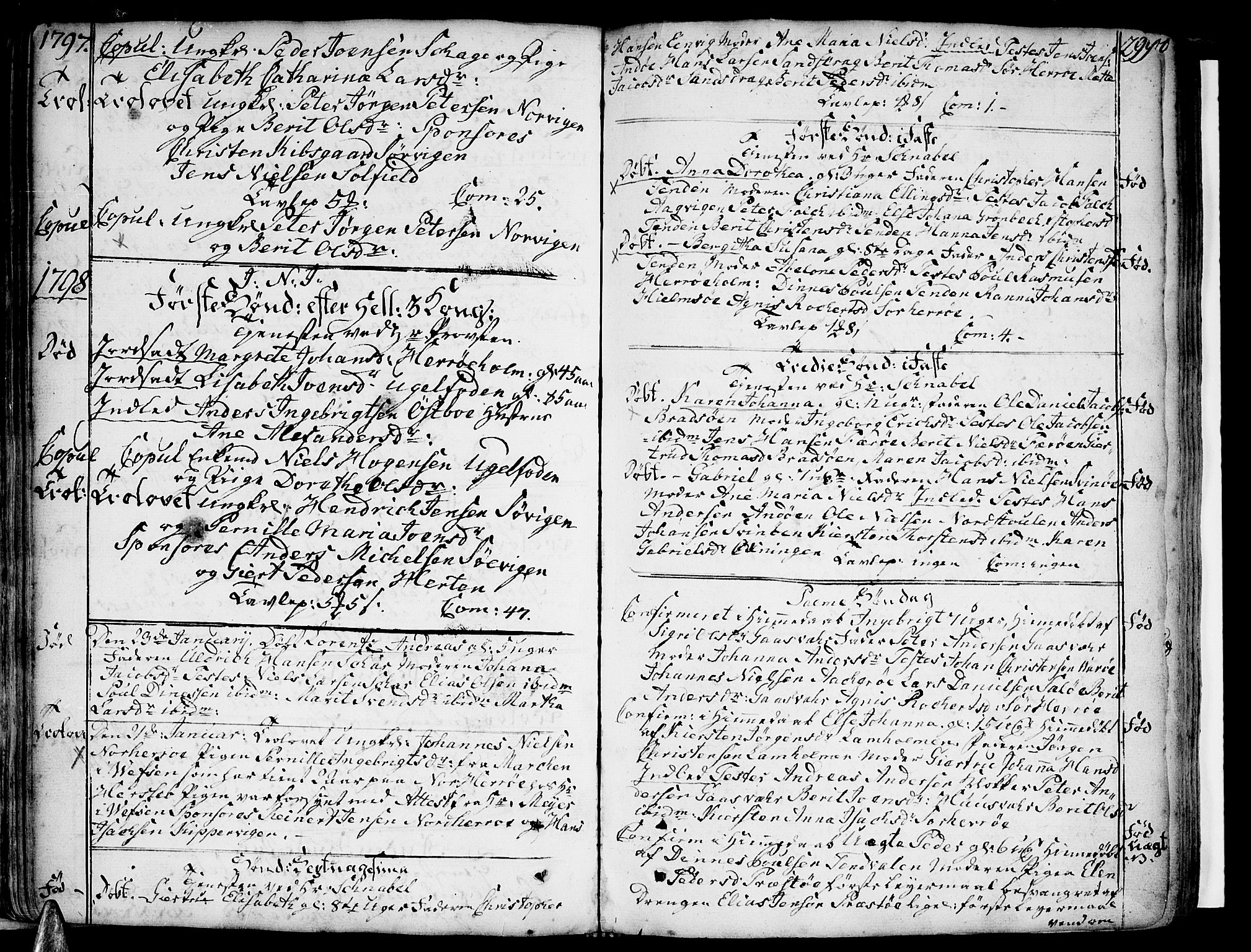 Ministerialprotokoller, klokkerbøker og fødselsregistre - Nordland, SAT/A-1459/830/L0441: Parish register (official) no. 830A07 /3, 1776-1800, p. 299