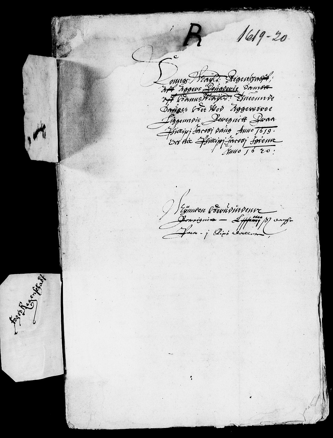 Rentekammeret inntil 1814, Reviderte regnskaper, Lensregnskaper, AV/RA-EA-5023/R/Rb/Rba/L0051: Akershus len, 1619-1620