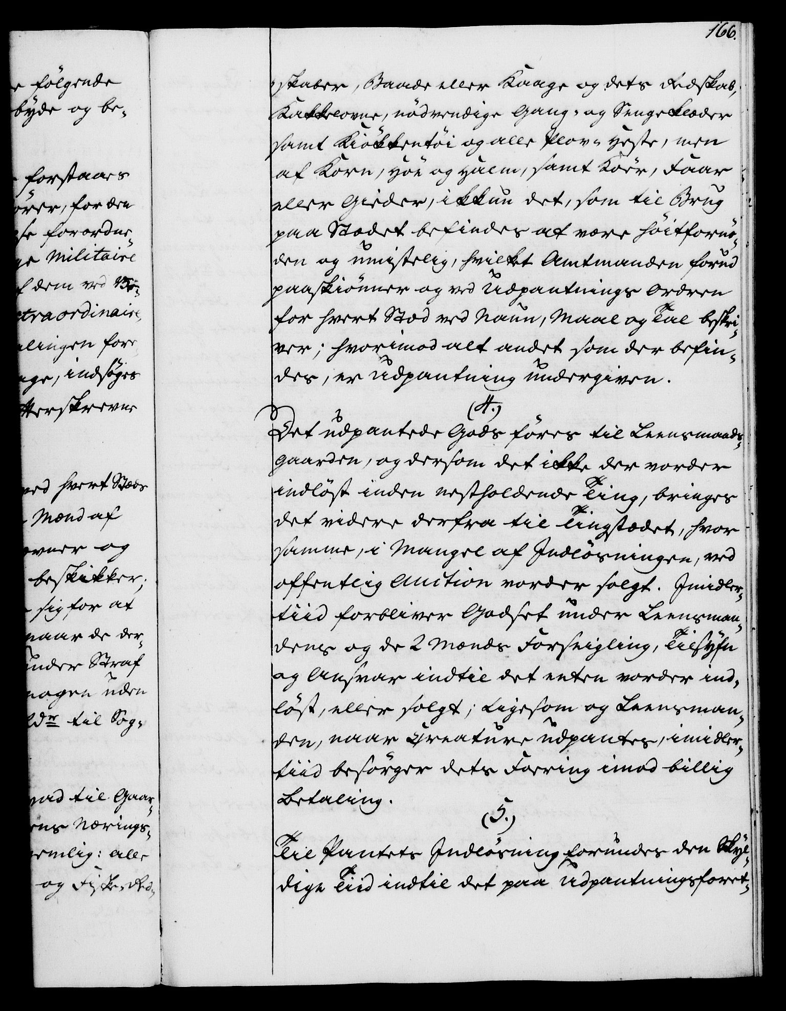 Rentekammeret, Kammerkanselliet, RA/EA-3111/G/Gg/Gga/L0008: Norsk ekspedisjonsprotokoll med register (merket RK 53.8), 1768-1771, p. 166