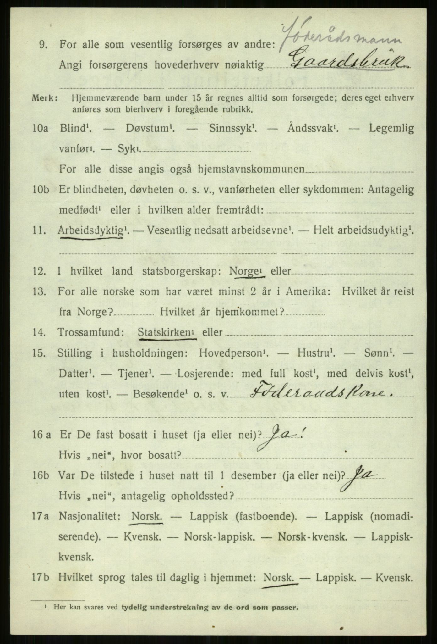 SATØ, 1920 census for Målselv, 1920, p. 6730