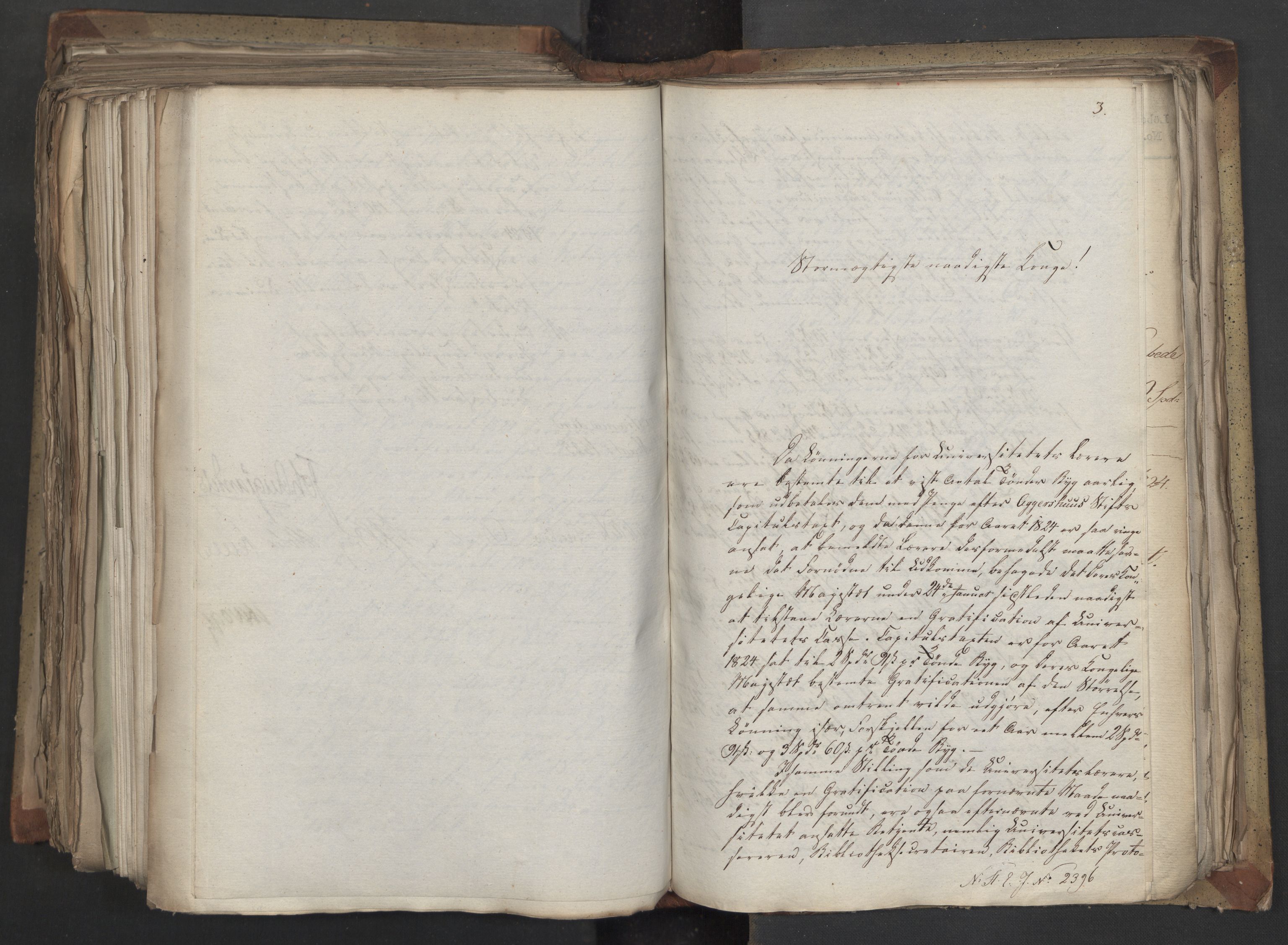Statsrådsavdelingen i Stockholm, AV/RA-S-1003/D/Da/L0041: Regjeringsinnstillinger nr. 2204-2466, 1825, p. 519
