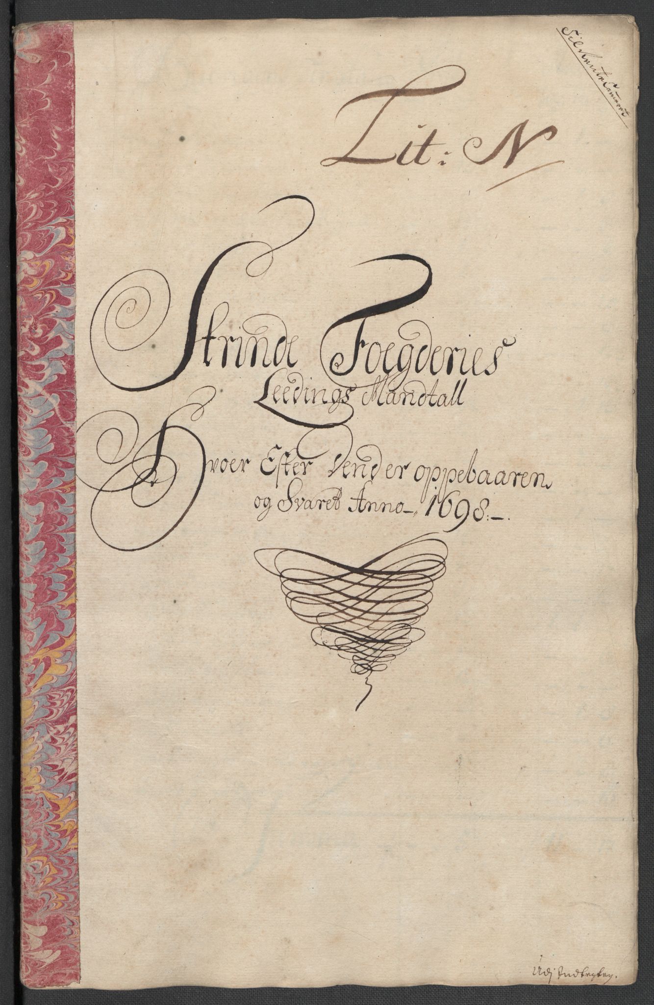 Rentekammeret inntil 1814, Reviderte regnskaper, Fogderegnskap, RA/EA-4092/R61/L4107: Fogderegnskap Strinda og Selbu, 1698-1700, p. 132