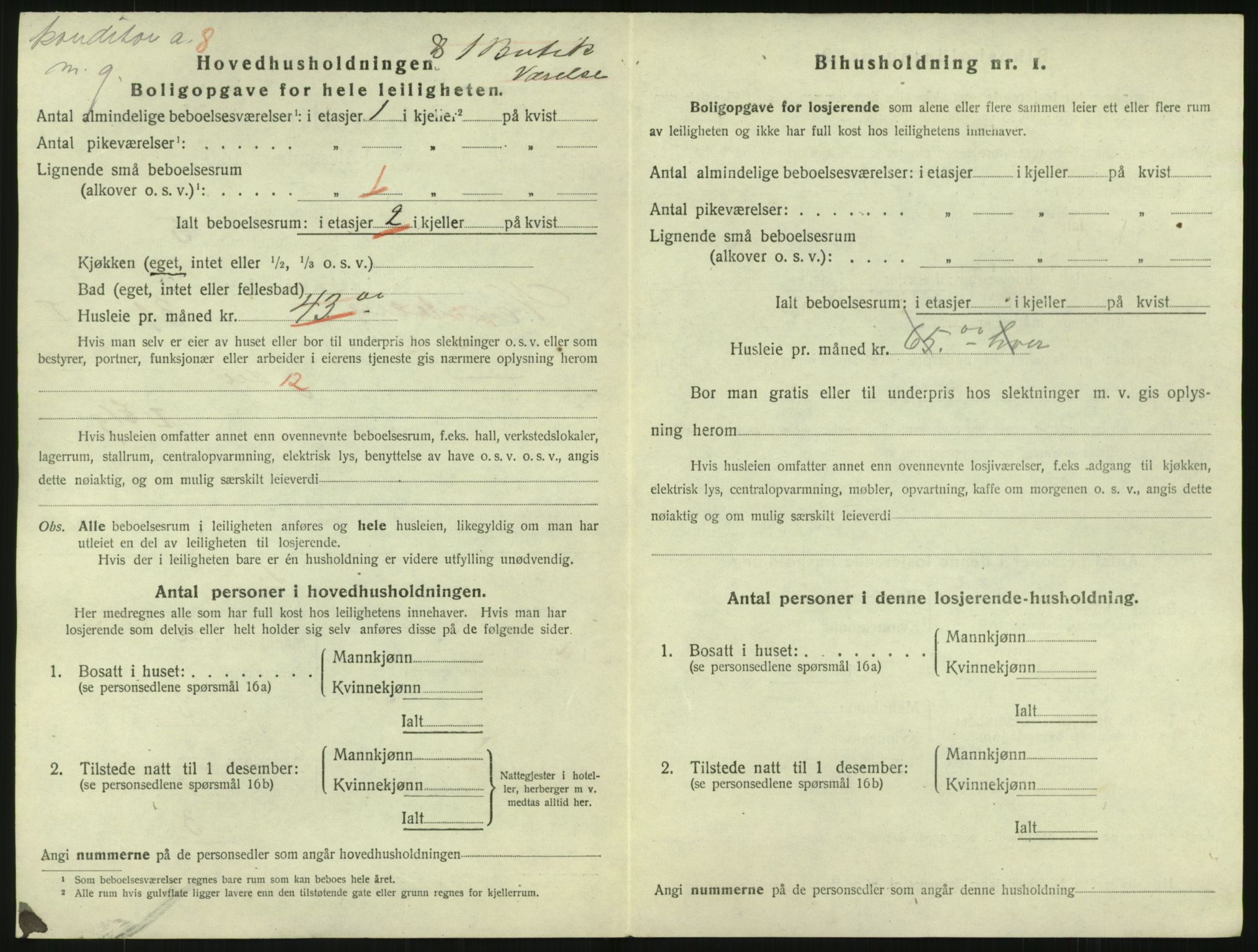 SAO, 1920 census for Kristiania, 1920, p. 71113