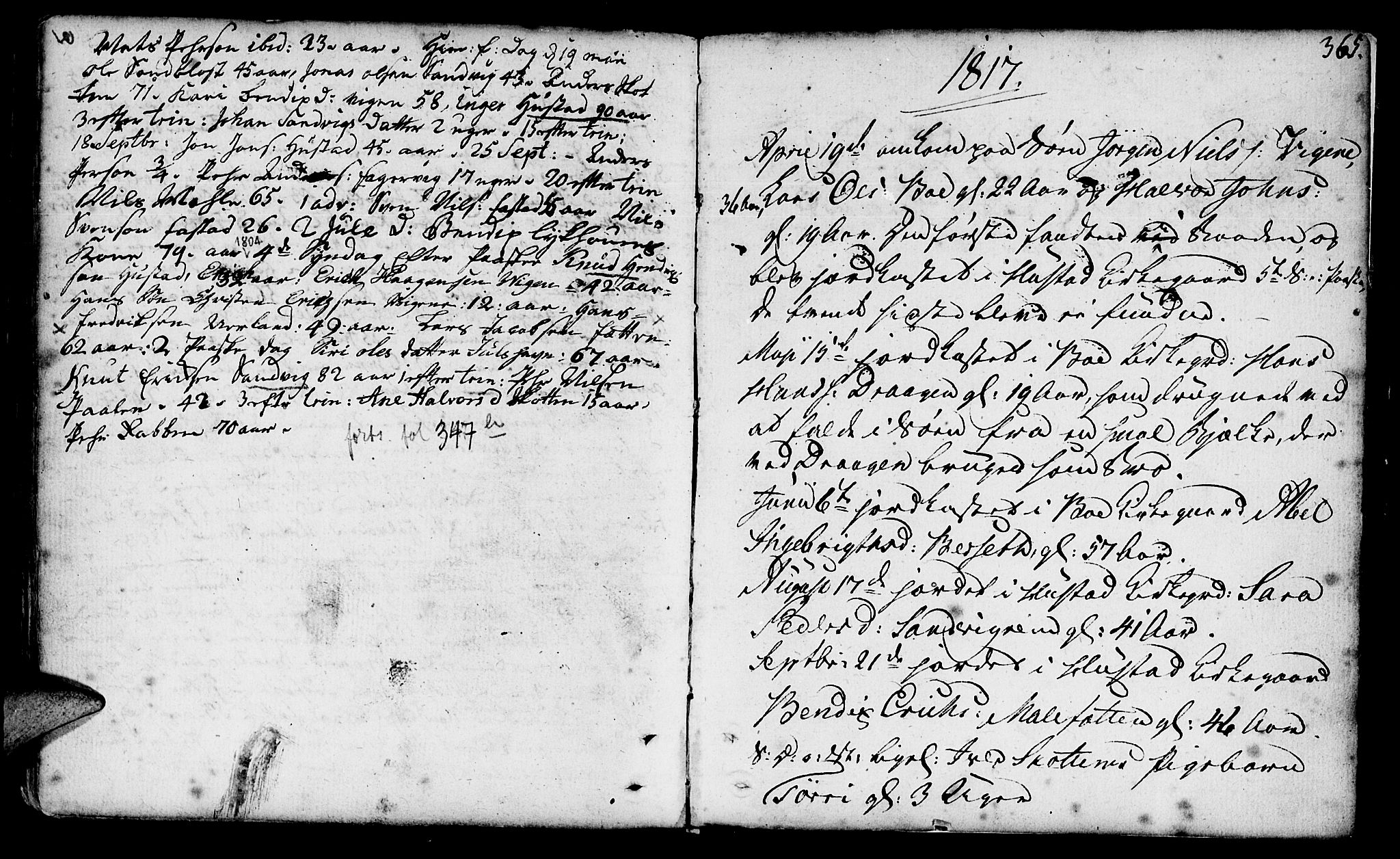Ministerialprotokoller, klokkerbøker og fødselsregistre - Møre og Romsdal, SAT/A-1454/566/L0761: Parish register (official) no. 566A02 /1, 1767-1817, p. 365