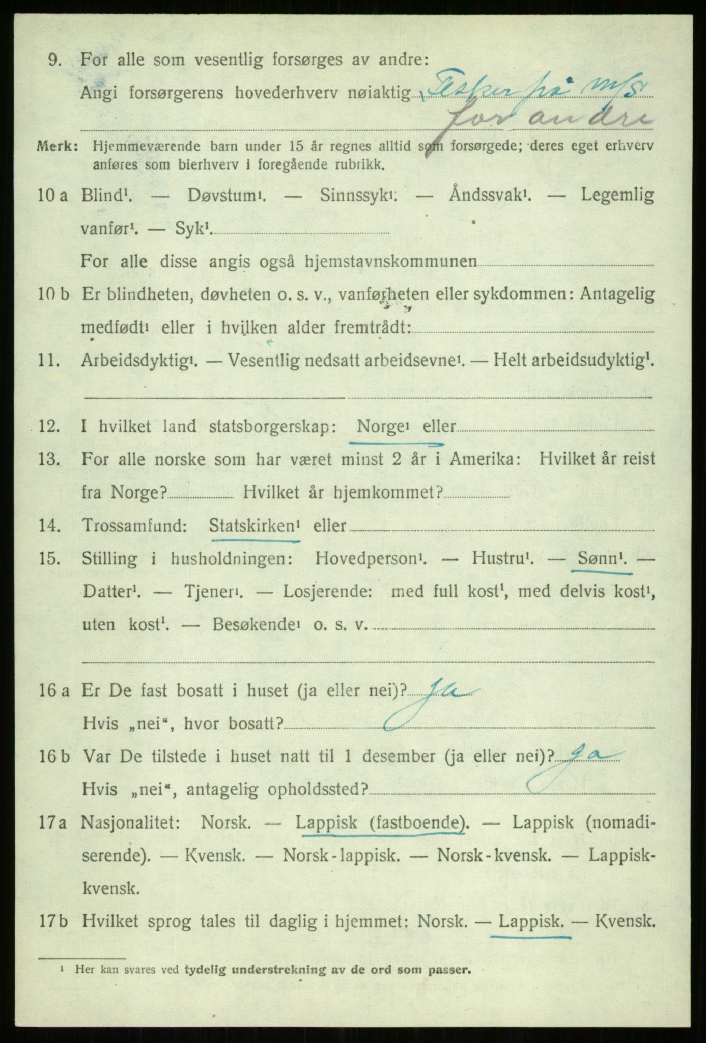 SATØ, 1920 census for Ibestad, 1920, p. 6759