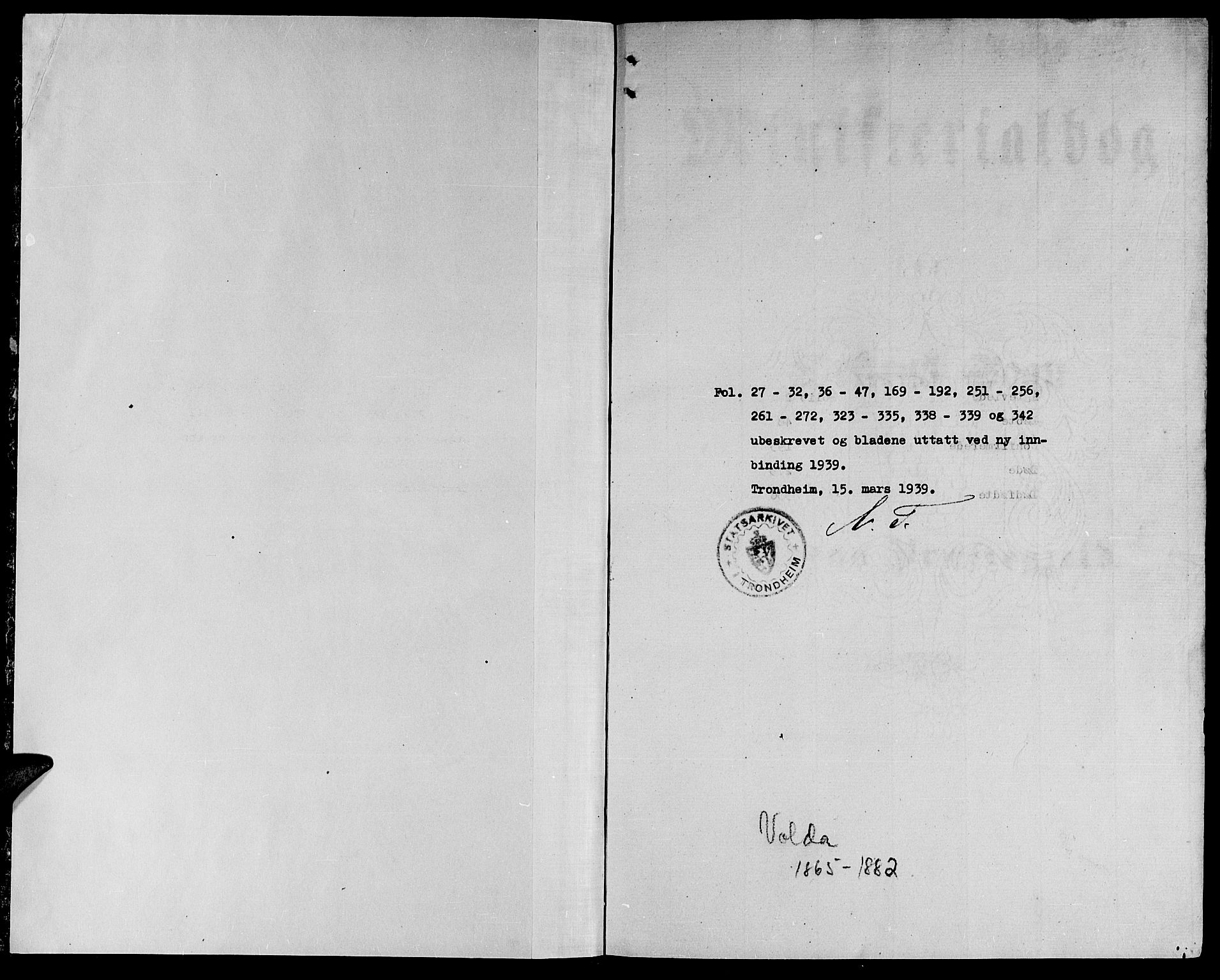 Ministerialprotokoller, klokkerbøker og fødselsregistre - Møre og Romsdal, SAT/A-1454/513/L0188: Parish register (copy) no. 513C02, 1865-1882