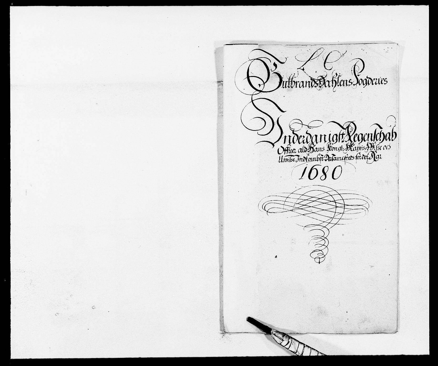 Rentekammeret inntil 1814, Reviderte regnskaper, Fogderegnskap, RA/EA-4092/R17/L1154: Fogderegnskap Gudbrandsdal, 1680, p. 2