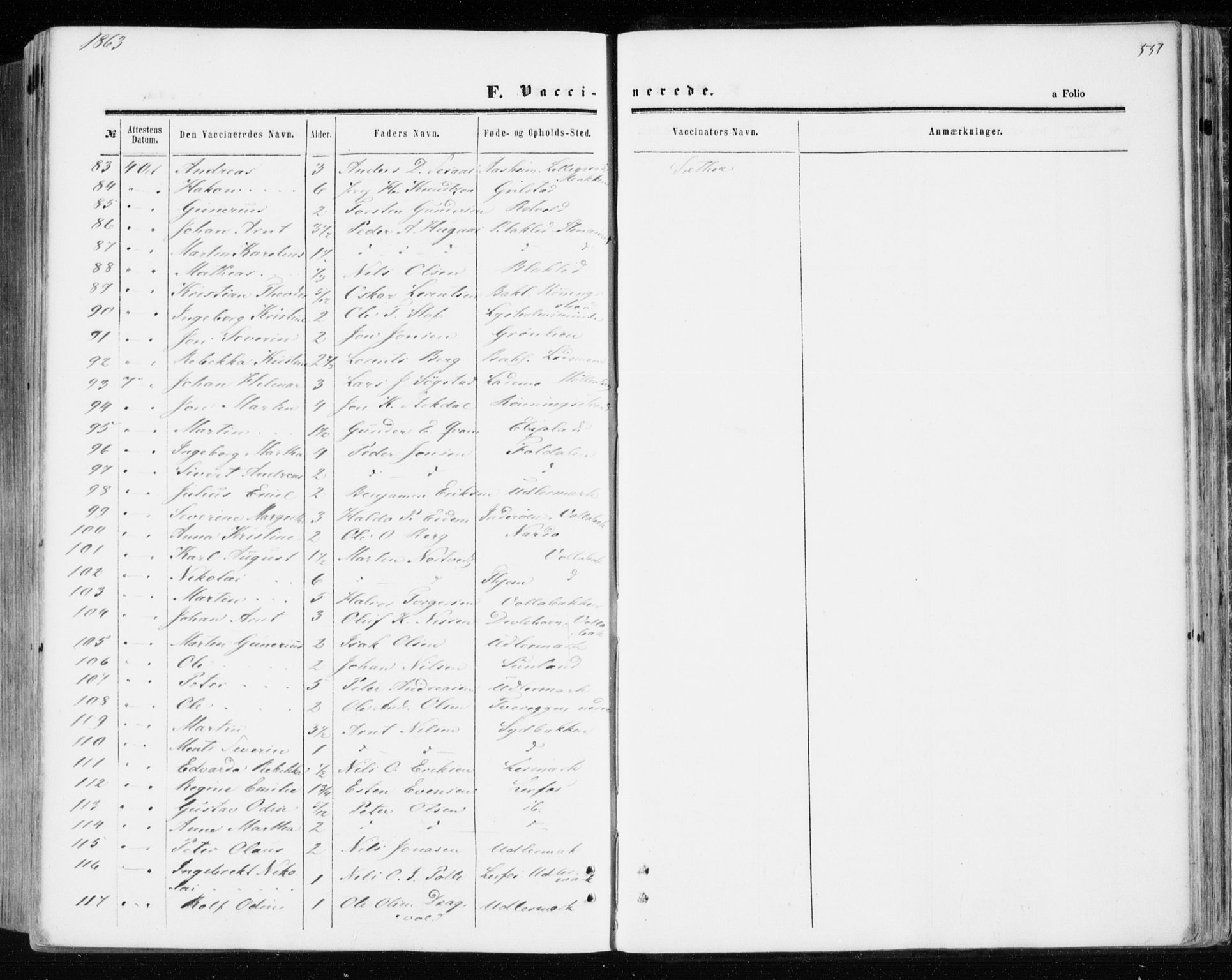 Ministerialprotokoller, klokkerbøker og fødselsregistre - Sør-Trøndelag, AV/SAT-A-1456/606/L0292: Parish register (official) no. 606A07, 1856-1865, p. 551