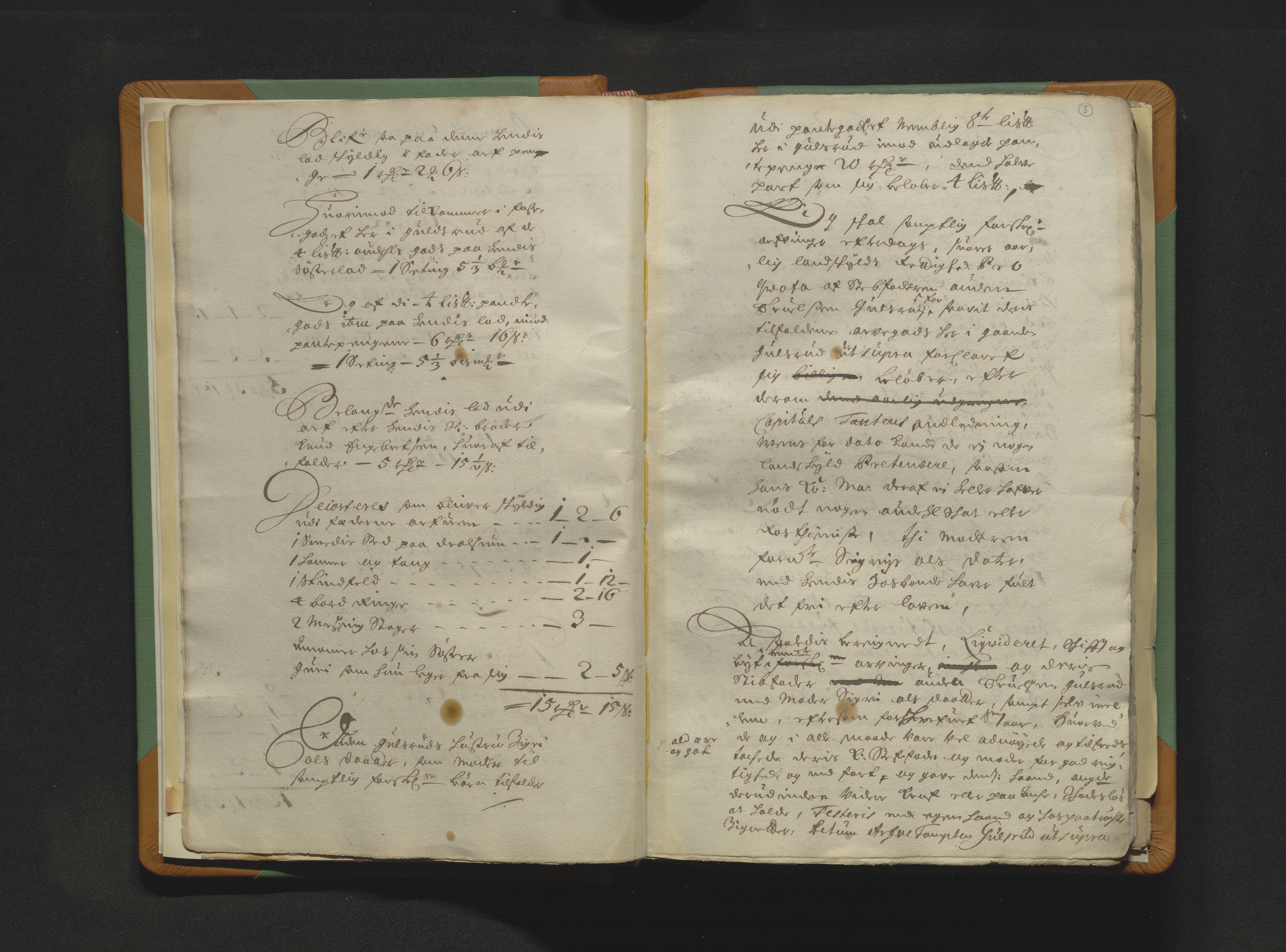 Eiker, Modum og Sigdal sorenskriveri, AV/SAKO-A-123/H/Hb/Hba/L0002b: Skifteprotokoll, 1678-1696, p. 4b-5a