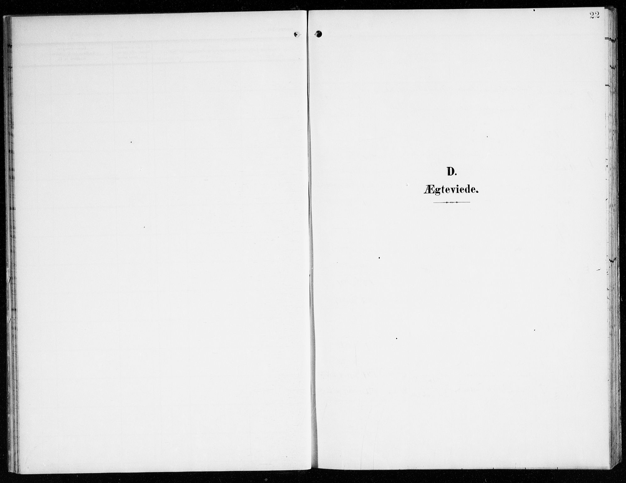 St. Jørgens hospital og Årstad sokneprestembete, SAB/A-99934: Parish register (official) no. A 14, 1902-1935, p. 22
