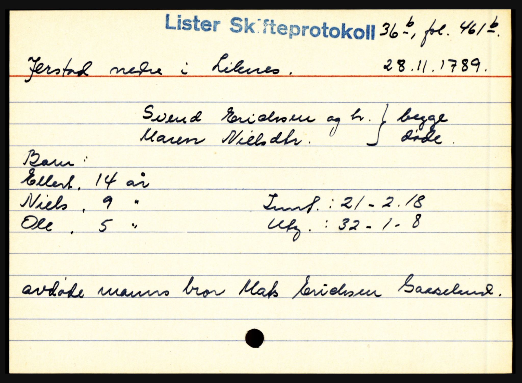 Lister sorenskriveri, AV/SAK-1221-0003/H, p. 19023