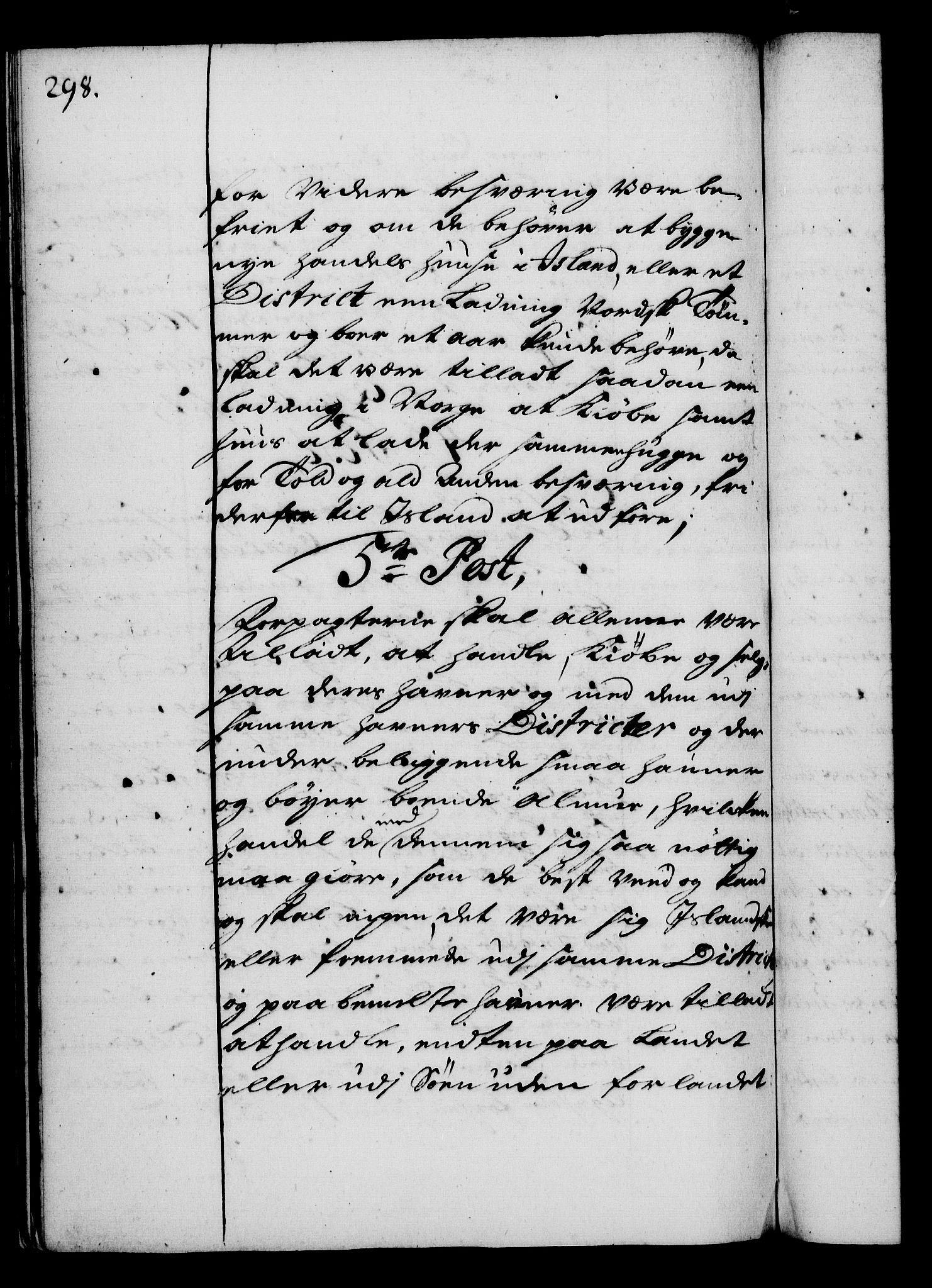 Rentekammeret, Kammerkanselliet, AV/RA-EA-3111/G/Gg/Gga/L0003: Norsk ekspedisjonsprotokoll med register (merket RK 53.3), 1727-1734, p. 298