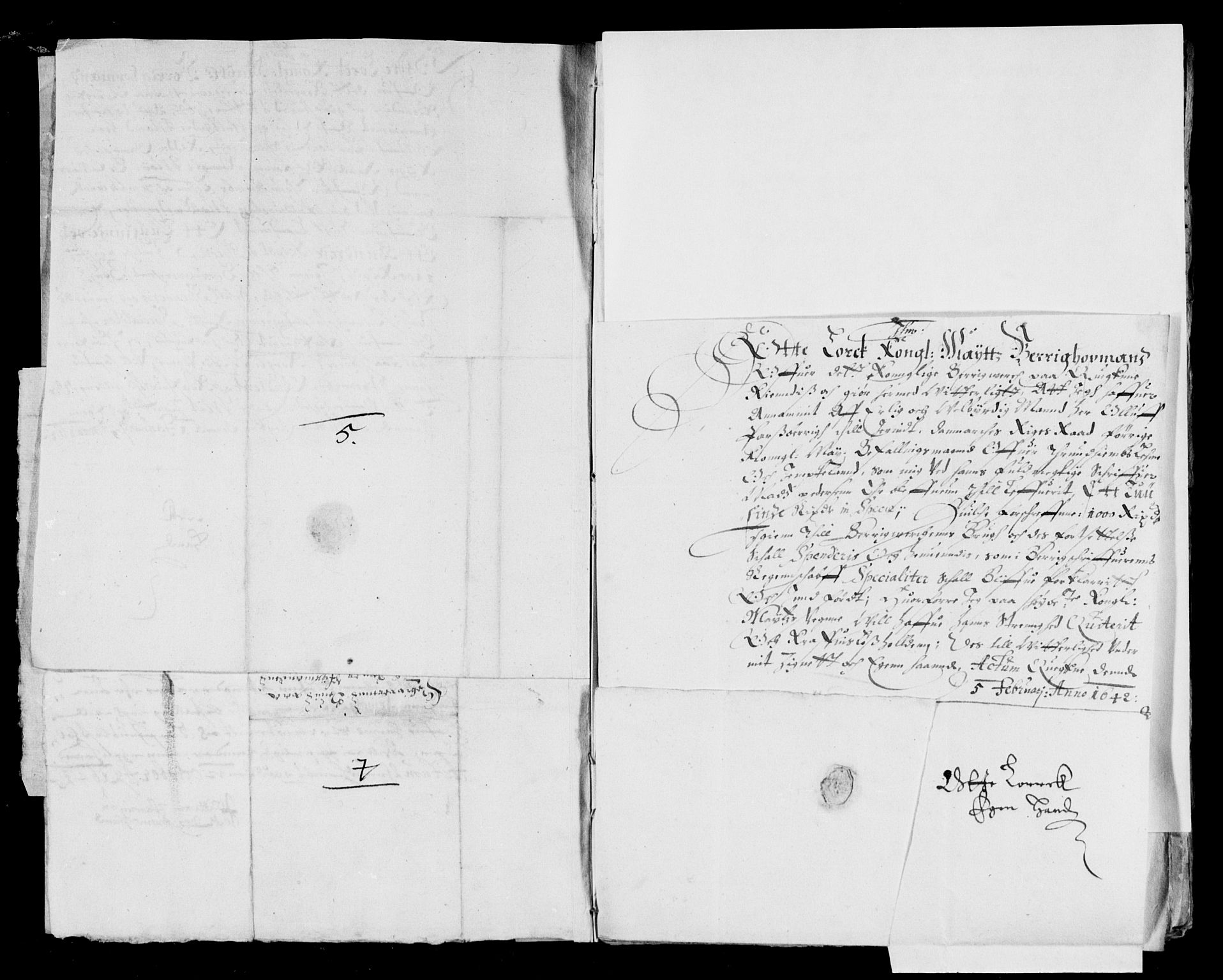 Rentekammeret inntil 1814, Reviderte regnskaper, Lensregnskaper, AV/RA-EA-5023/R/Rb/Rbw/L0070: Trondheim len, 1640-1642