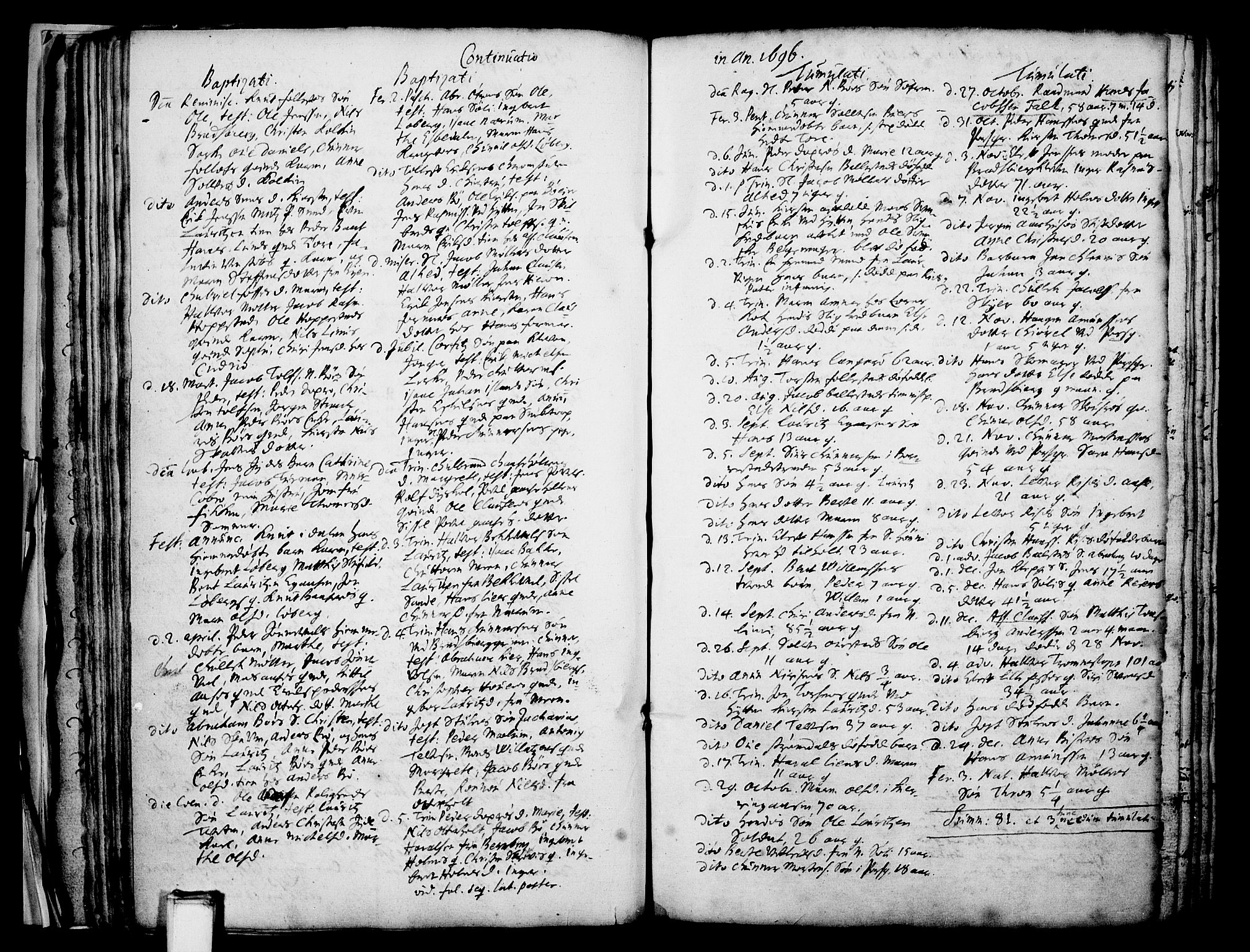 Gjerpen kirkebøker, SAKO/A-265/F/Fa/L0001: Parish register (official) no. I 1, 1681-1746