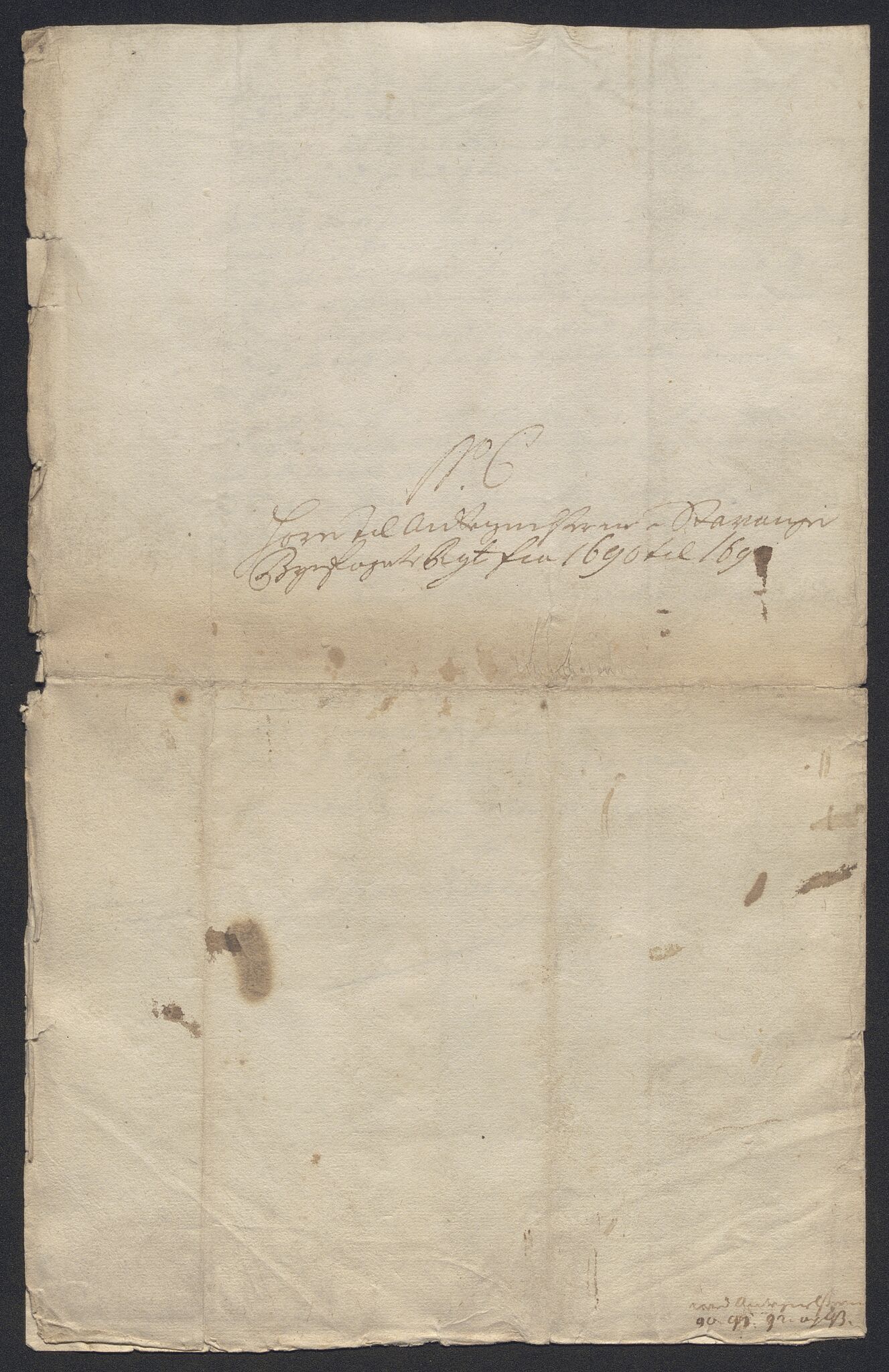 Rentekammeret inntil 1814, Reviderte regnskaper, Byregnskaper, AV/RA-EA-4066/R/Ro/L0316: [O14] Sikt og sakefall, 1662-1693, p. 430